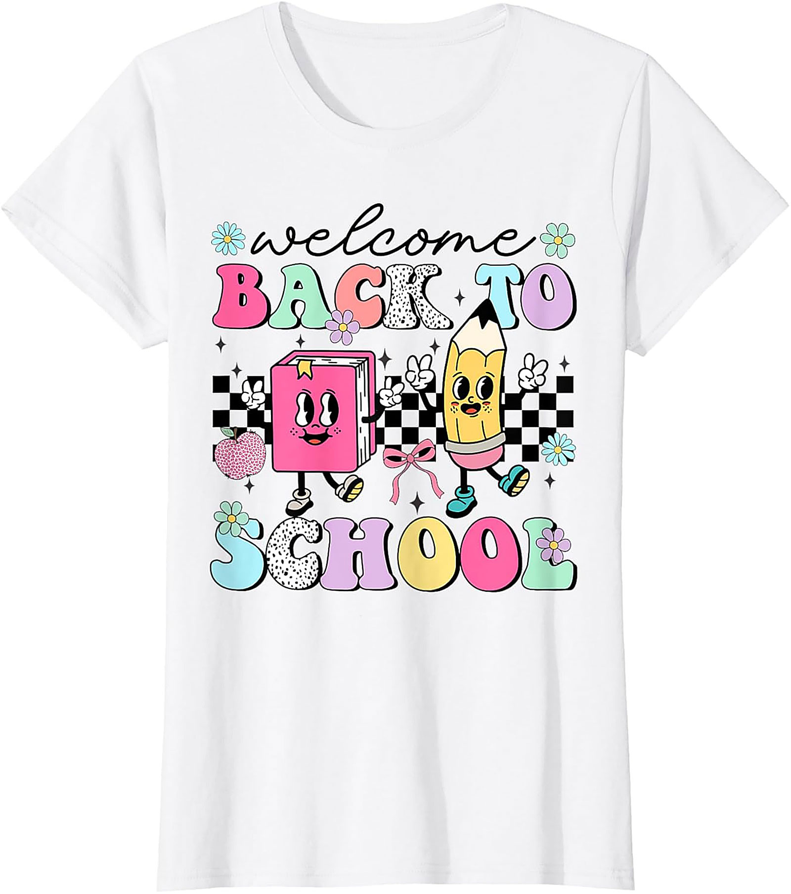 Groovy Back to School T-shirt | Retro Teacher & Student Welcome Graphic Tee