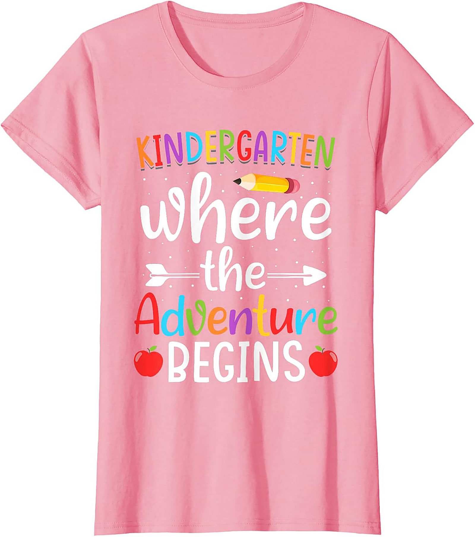 Kindergarten Adventure T-shirt Back to School Teacher Tee
