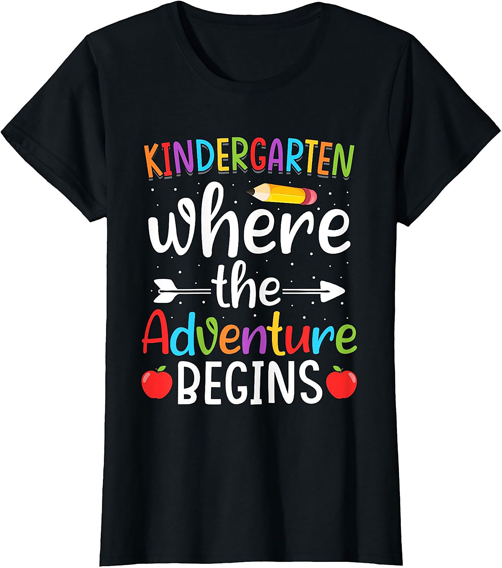 Kindergarten Adventure T-shirt Back to School Teacher Tee