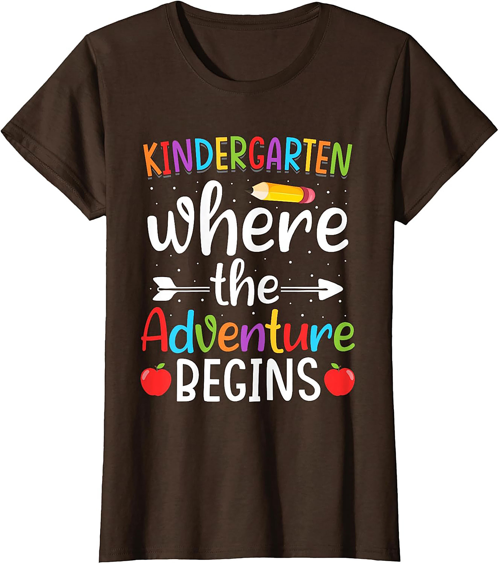Kindergarten Adventure T-shirt Back to School Teacher Tee