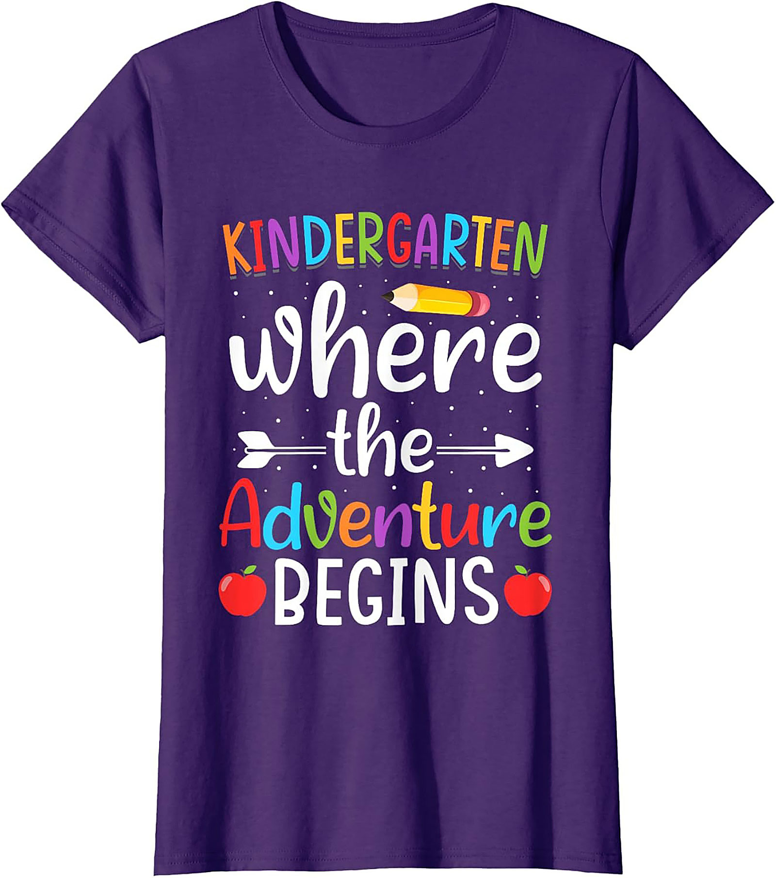 Kindergarten Adventure T-shirt Back to School Teacher Tee