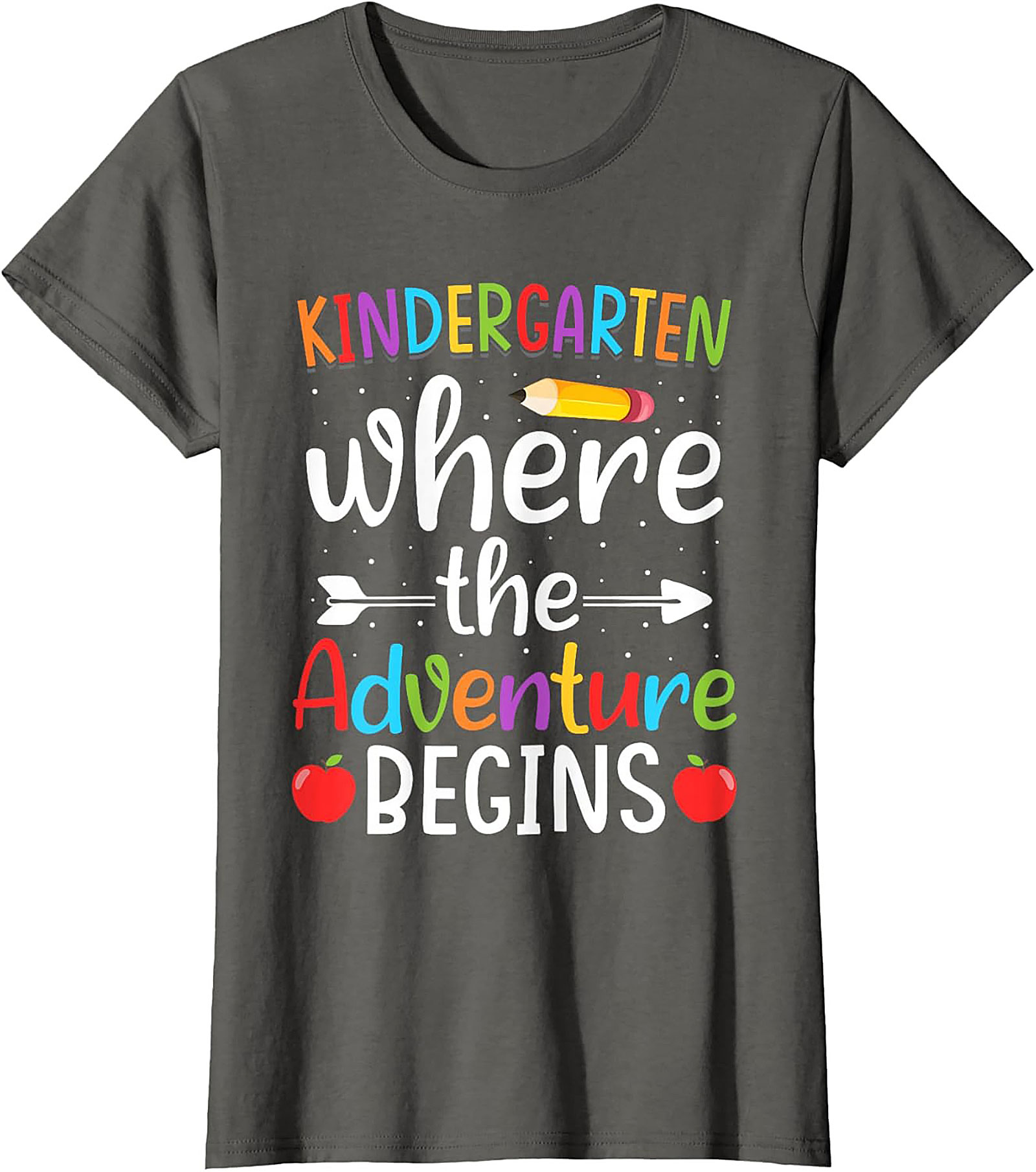 Kindergarten Adventure T-shirt Back to School Teacher Tee