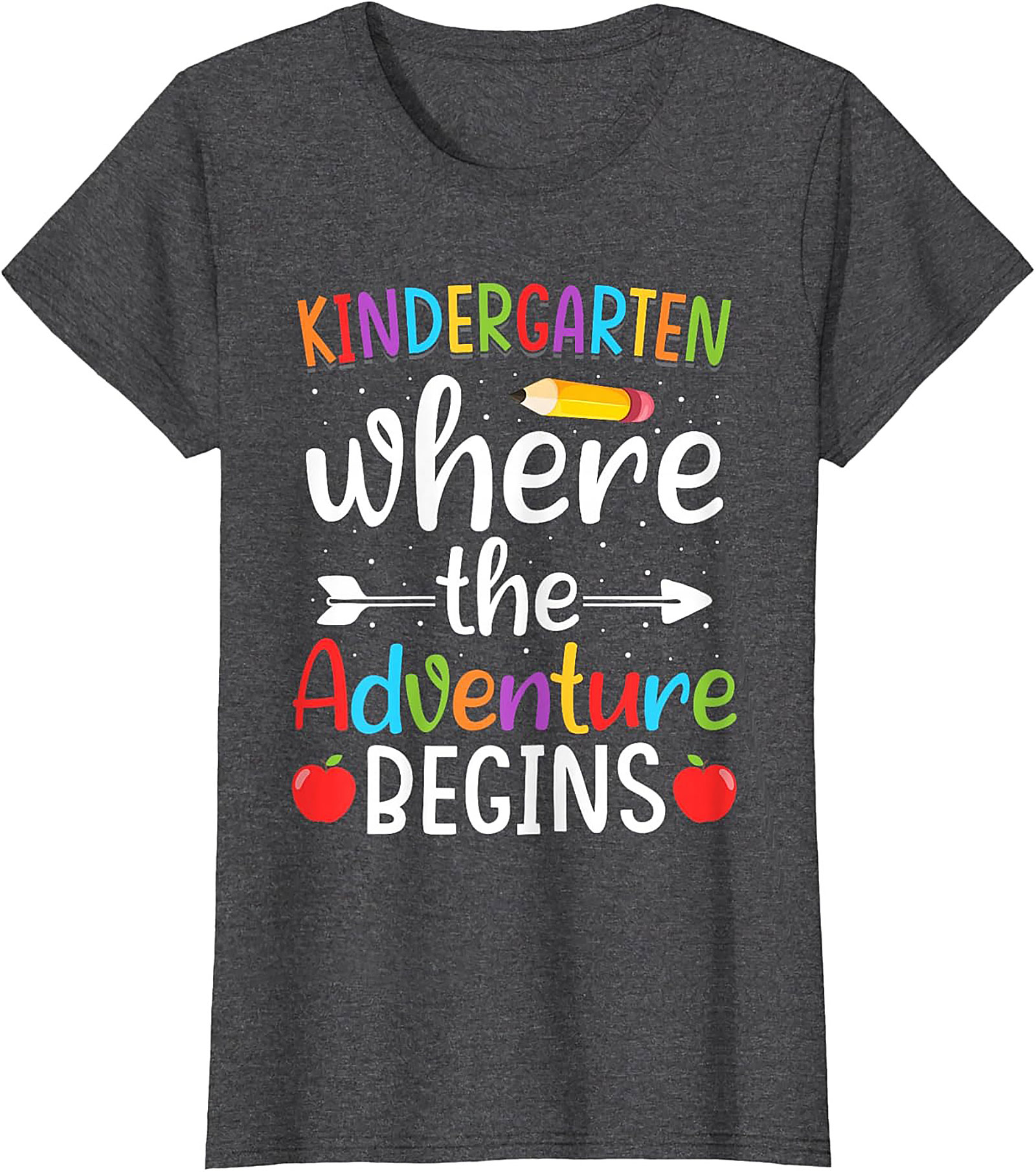 Kindergarten Adventure T-shirt Back to School Teacher Tee