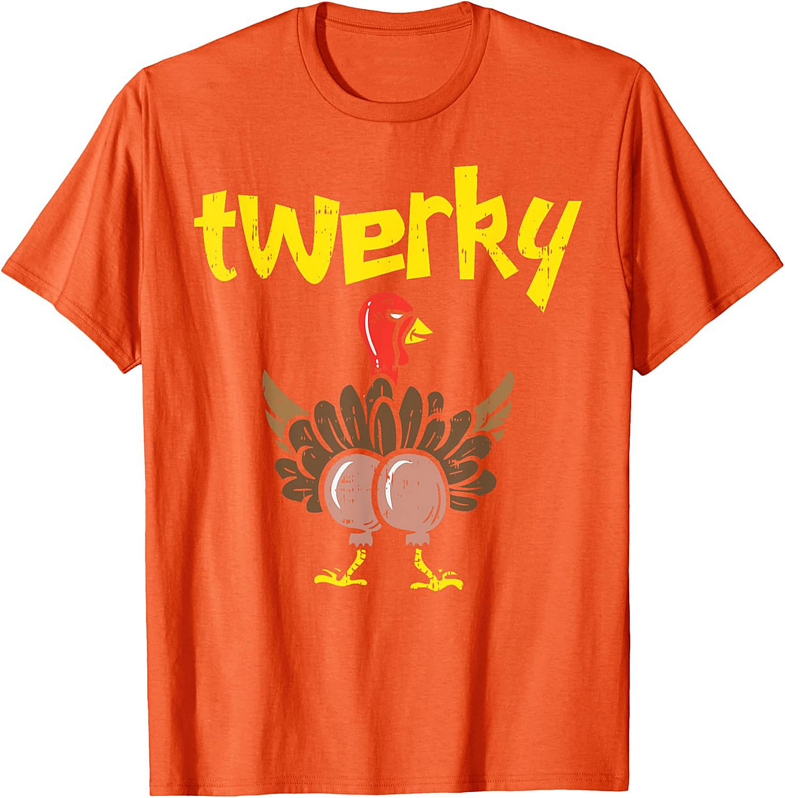 Twerky Turkey Funny Shirt | Thanksgiving Graphic Tee Gift