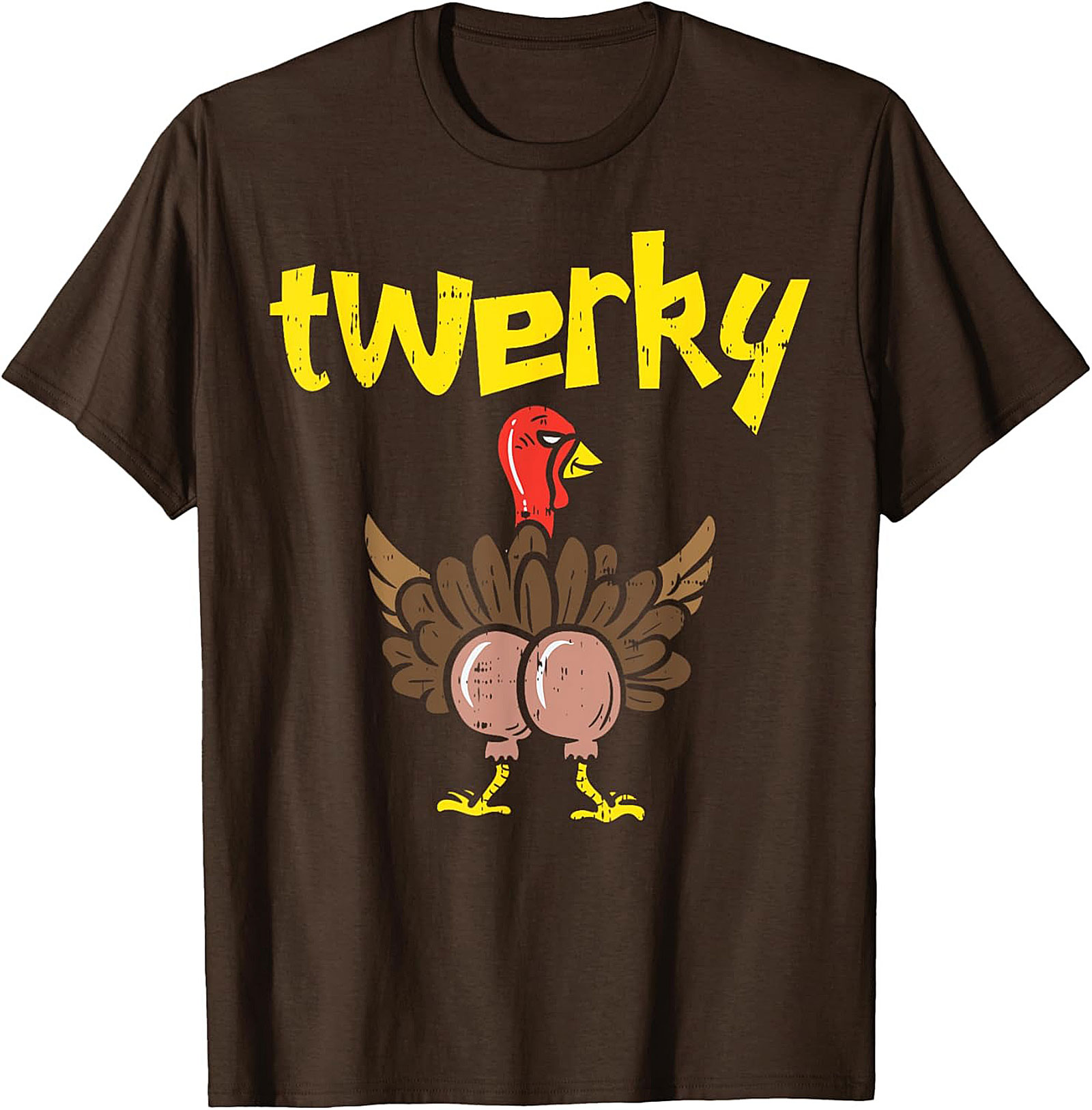 Twerky Turkey Funny Shirt | Thanksgiving Graphic Tee Gift