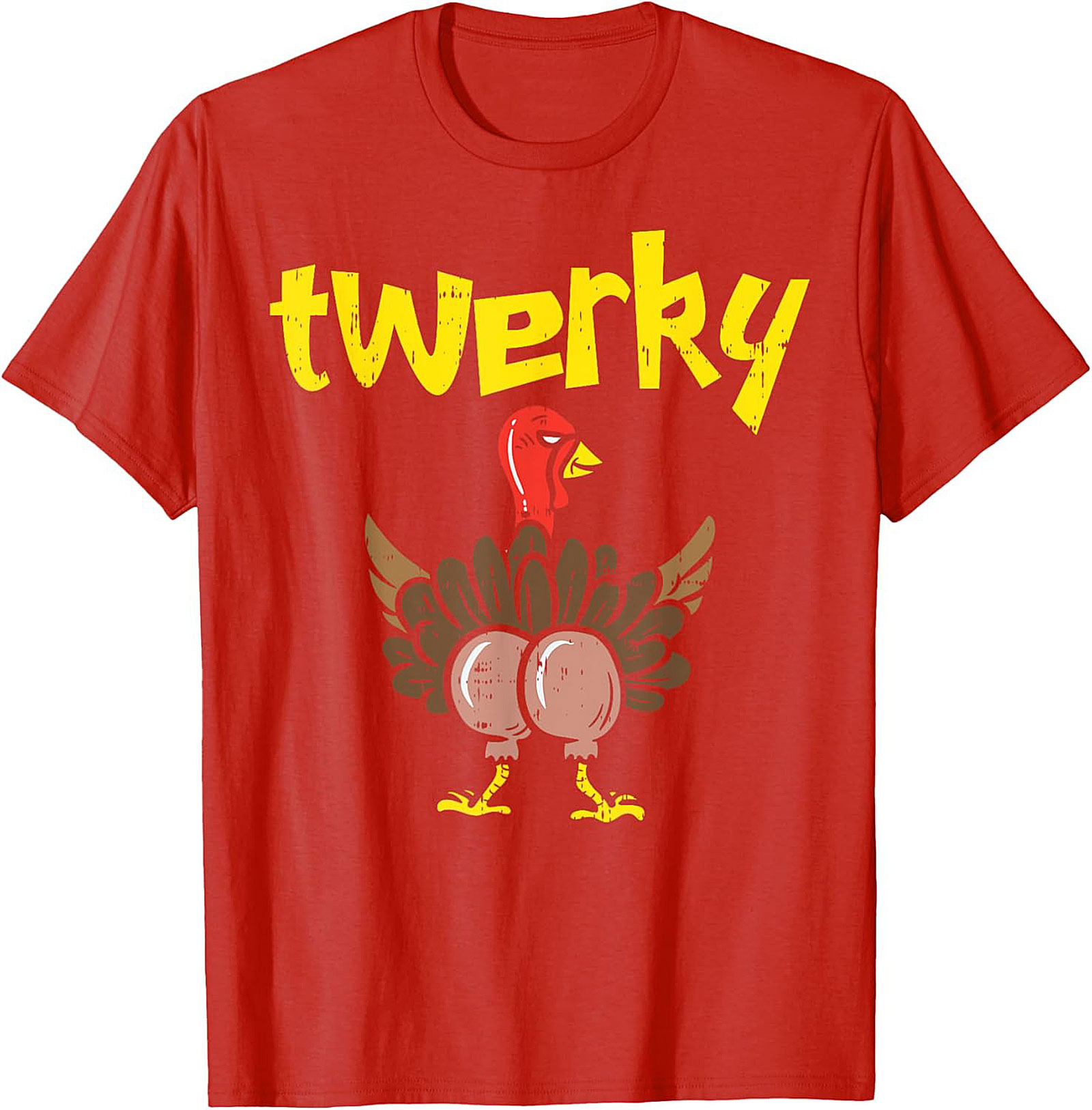 Twerky Turkey Funny Shirt | Thanksgiving Graphic Tee Gift