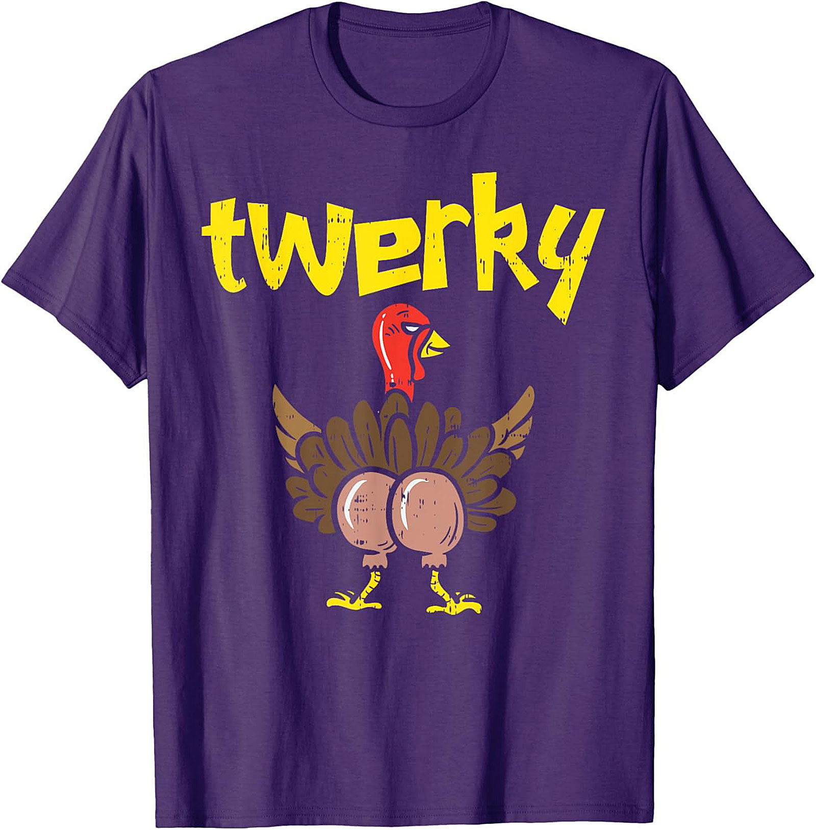 Twerky Turkey Funny Shirt | Thanksgiving Graphic Tee Gift