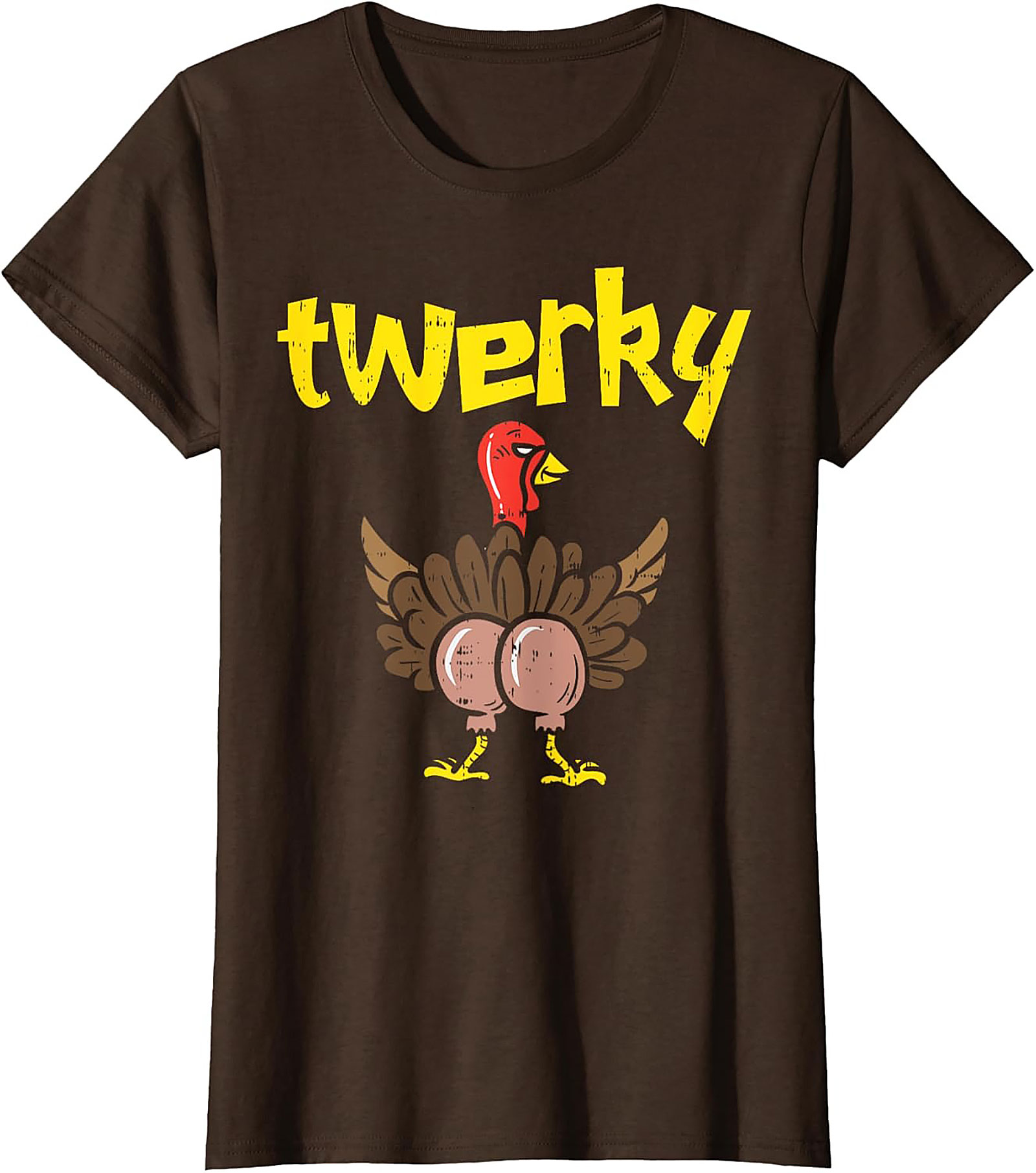 Twerky Turkey Funny Shirt | Thanksgiving Graphic Tee Gift