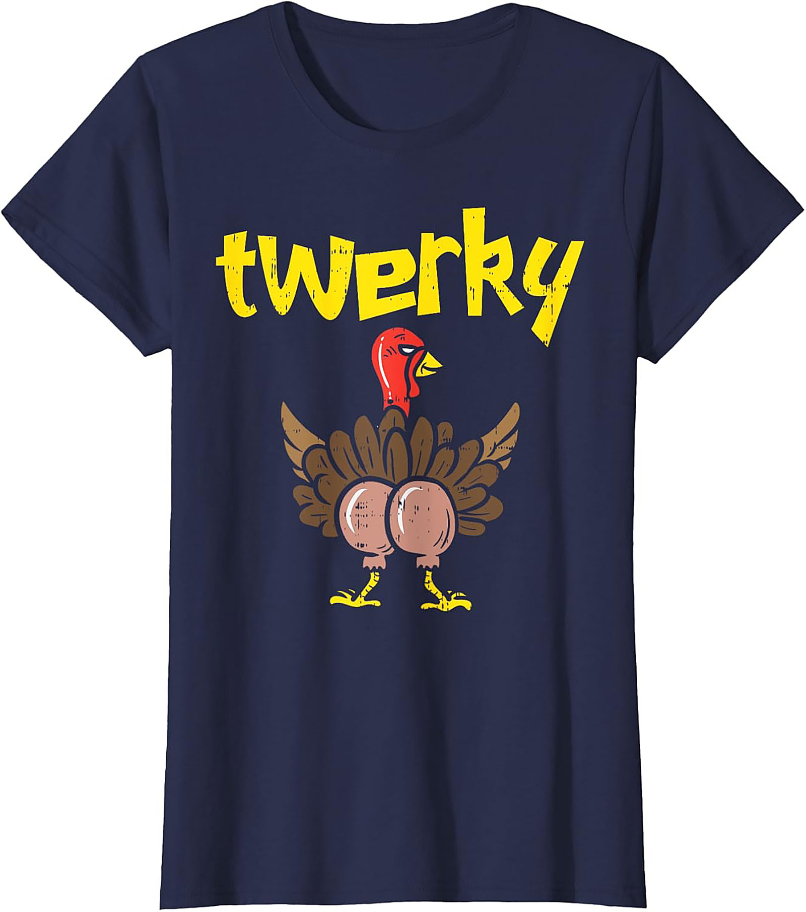 Twerky Turkey Funny Shirt | Thanksgiving Graphic Tee Gift