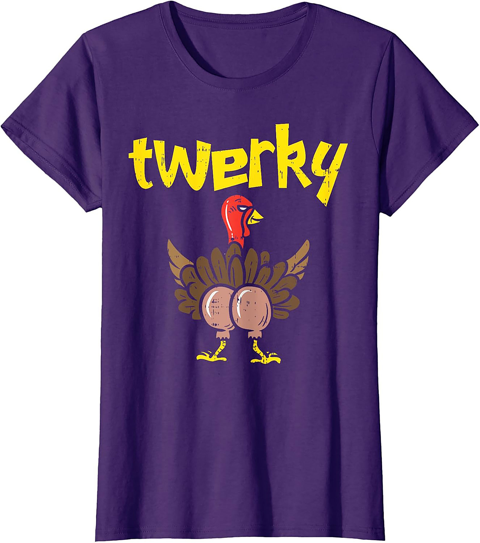 Twerky Turkey Funny Shirt | Thanksgiving Graphic Tee Gift