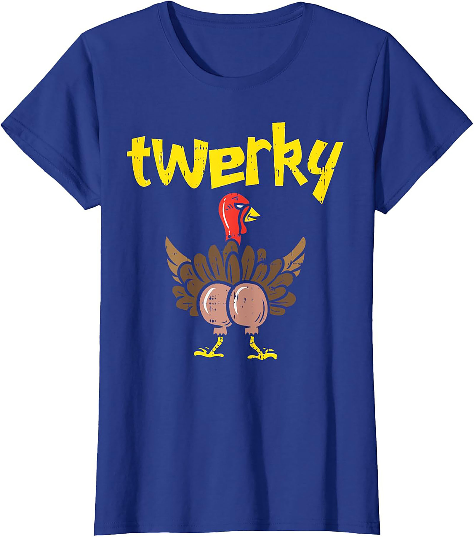 Twerky Turkey Funny Shirt | Thanksgiving Graphic Tee Gift