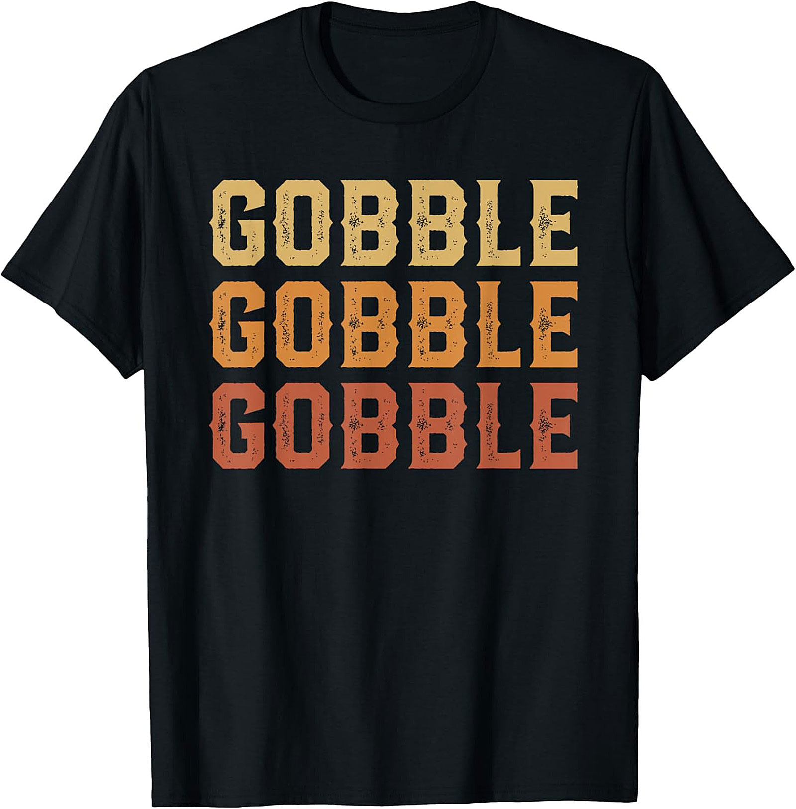 Funny Gobble Gobble T-Shirt | Vintage Thanksgiving Tee