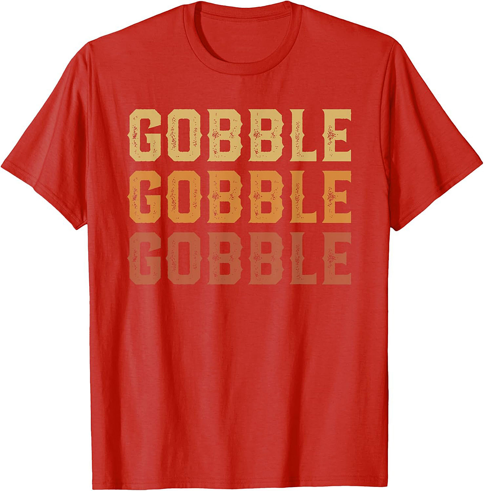 Funny Gobble Gobble T-Shirt | Vintage Thanksgiving Tee