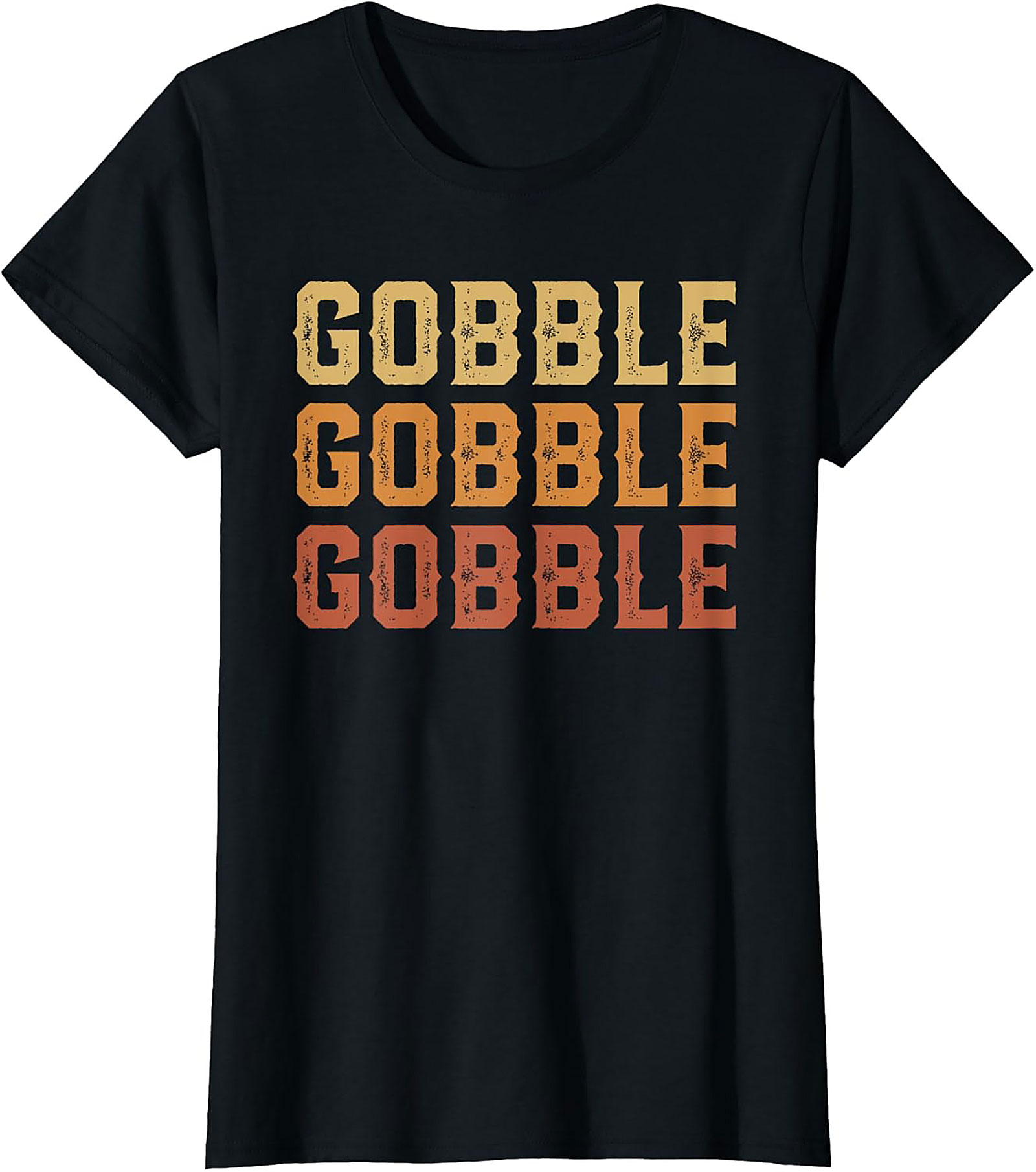 Funny Gobble Gobble T-Shirt | Vintage Thanksgiving Tee