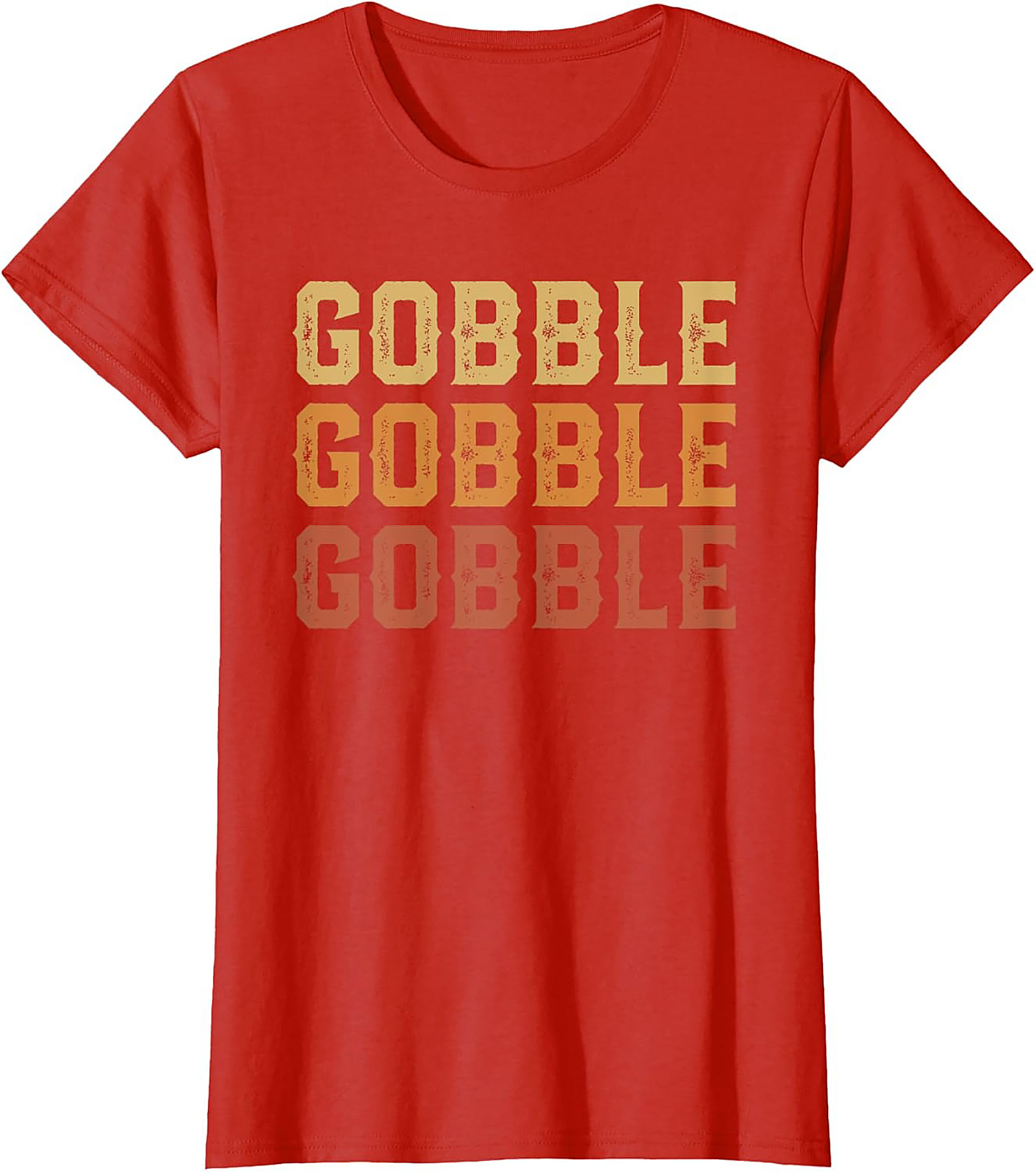 Funny Gobble Gobble T-Shirt | Vintage Thanksgiving Tee