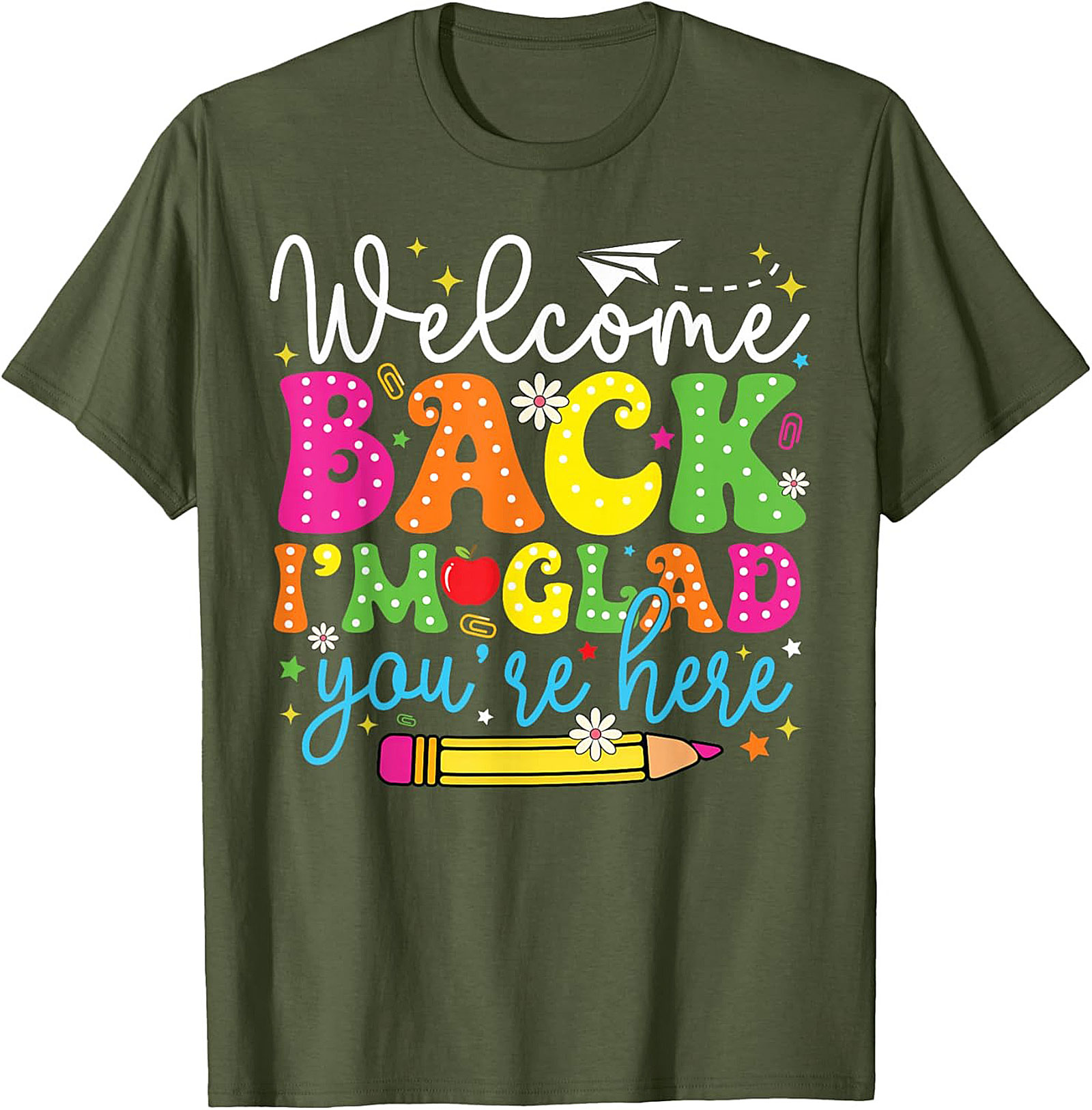 Teacher Welcome Back T-Shirt | Groovy First Day of School Graphic Tee