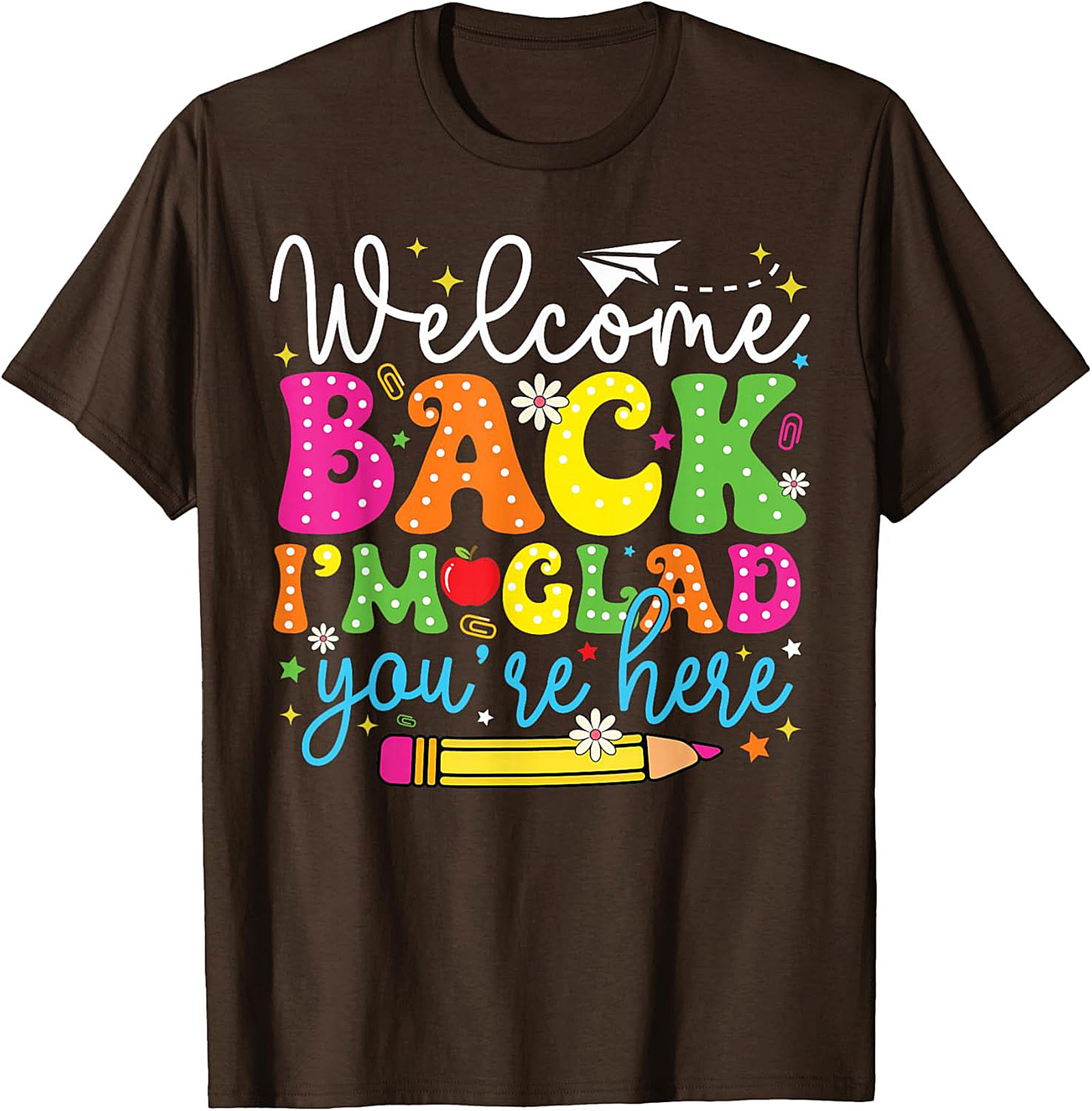 Teacher Welcome Back T-Shirt | Groovy First Day of School Graphic Tee