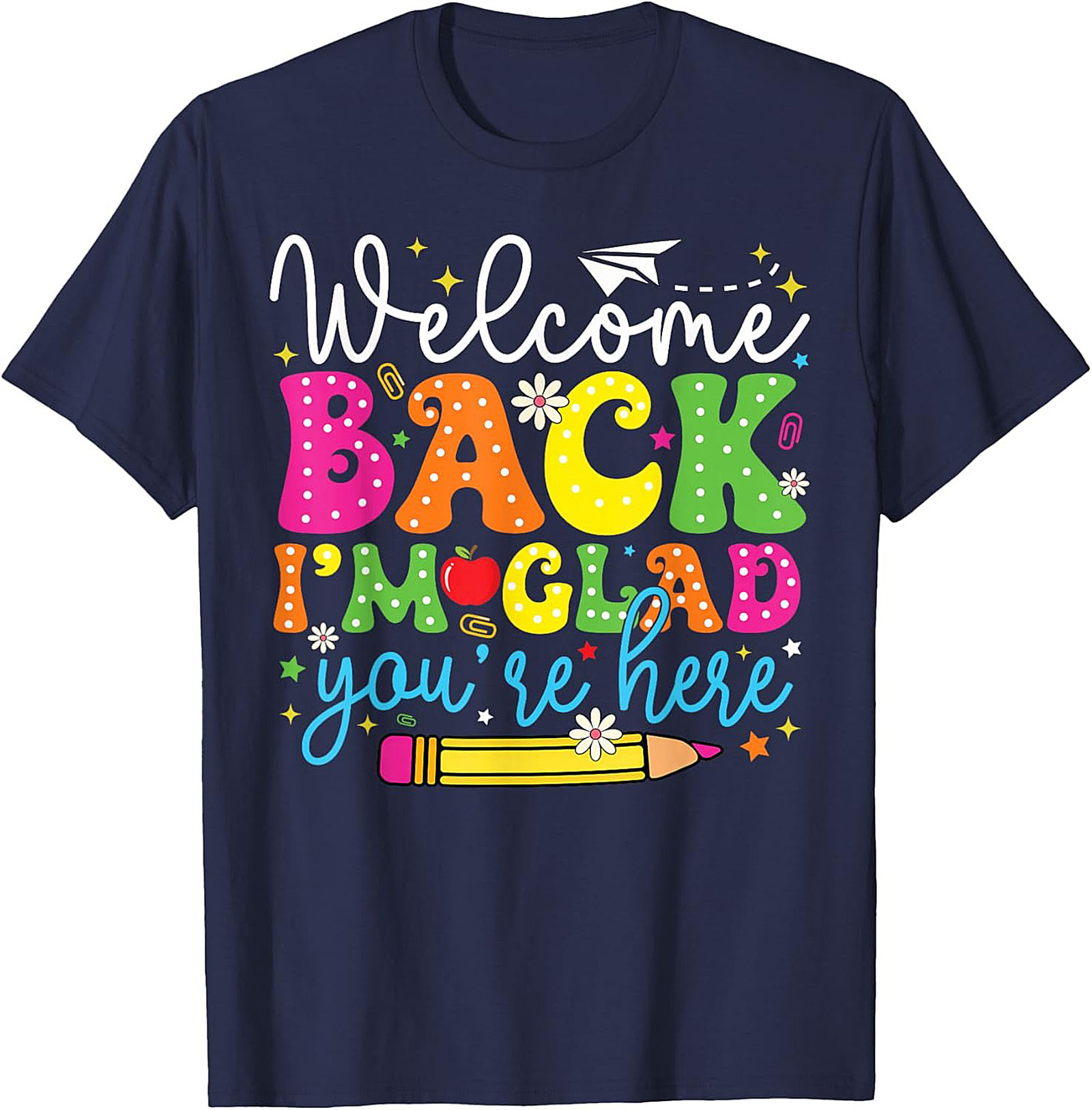 Teacher Welcome Back T-Shirt | Groovy First Day of School Graphic Tee