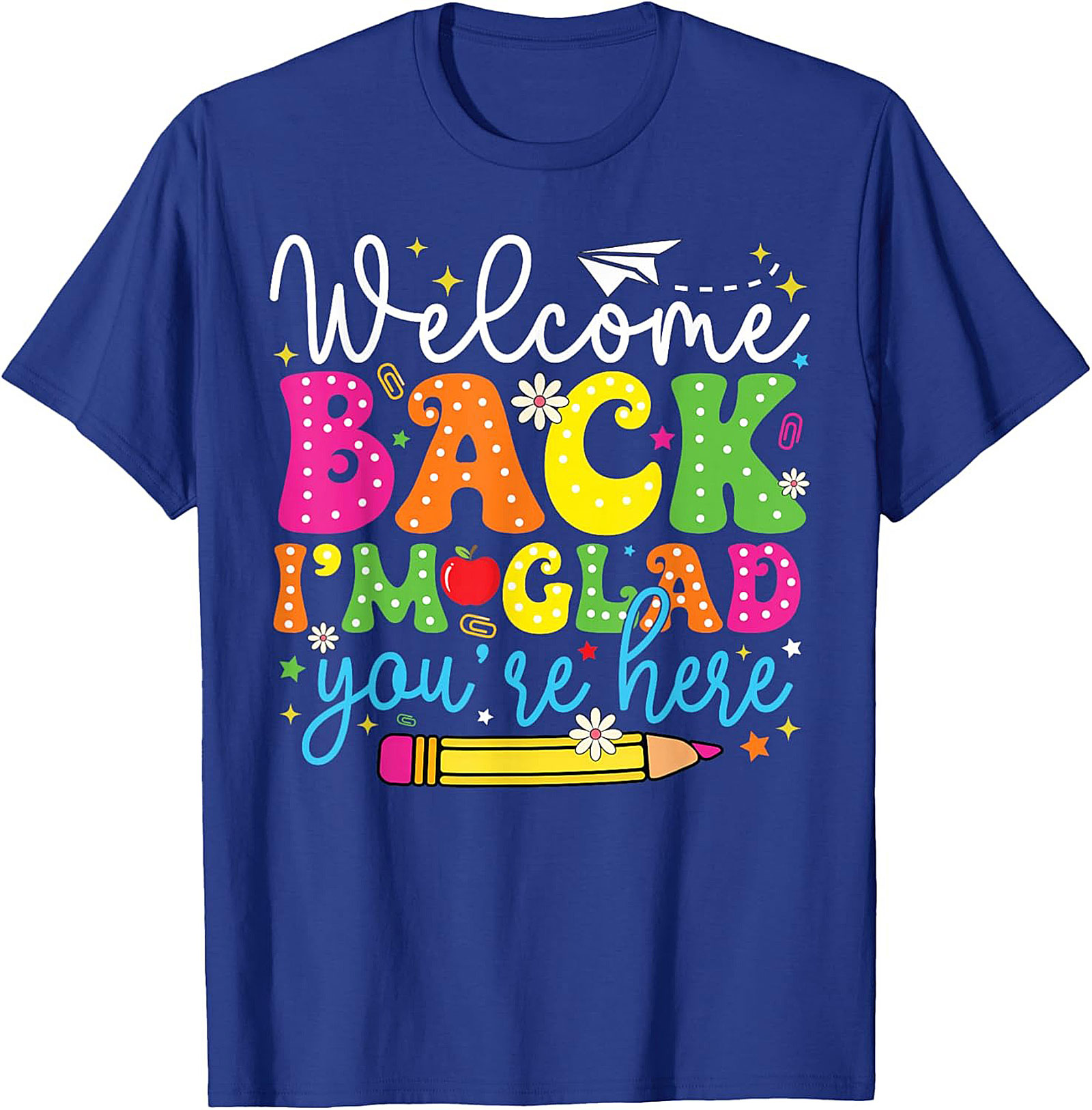 Teacher Welcome Back T-Shirt | Groovy First Day of School Graphic Tee