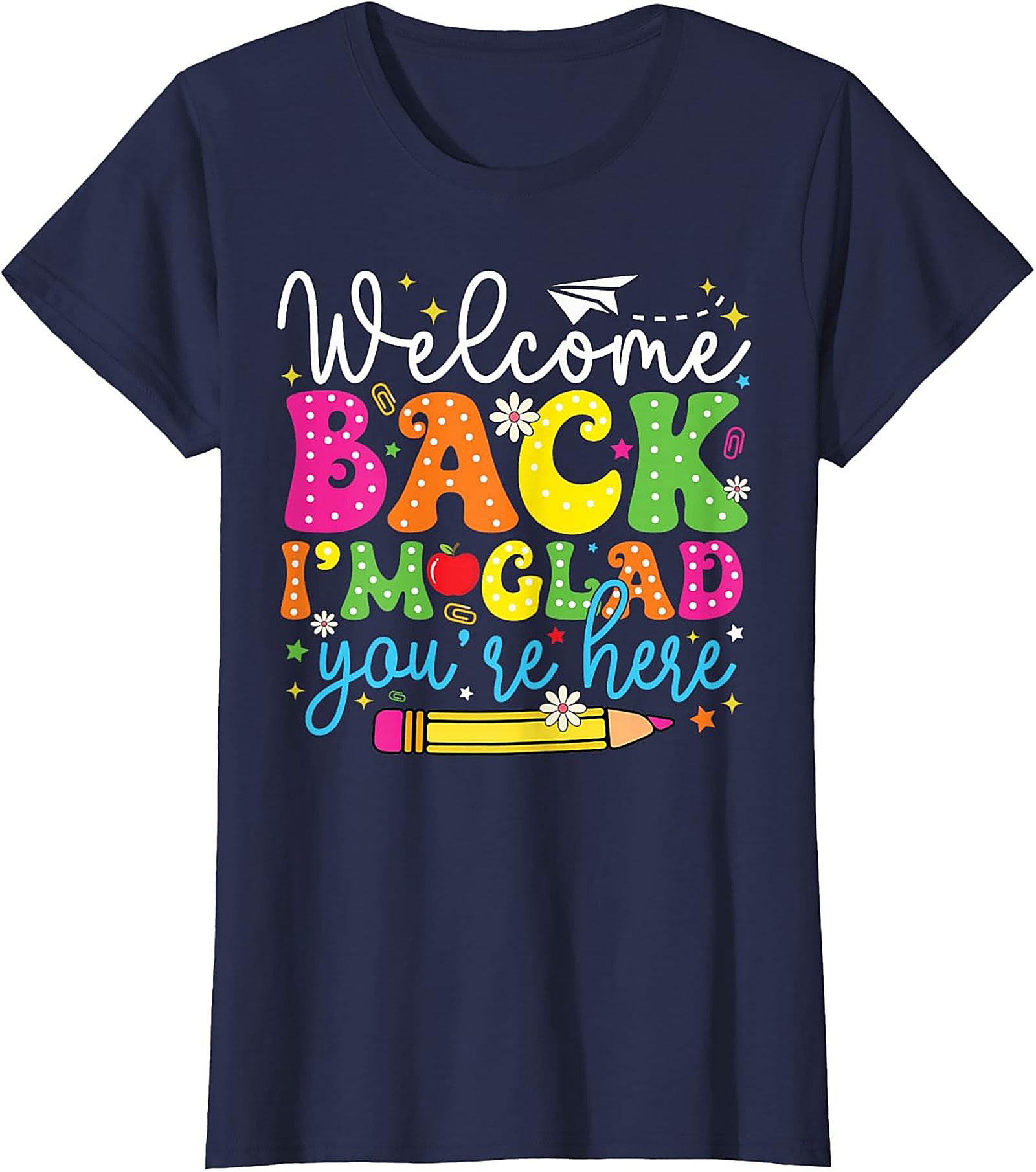 Teacher Welcome Back T-Shirt | Groovy First Day of School Graphic Tee