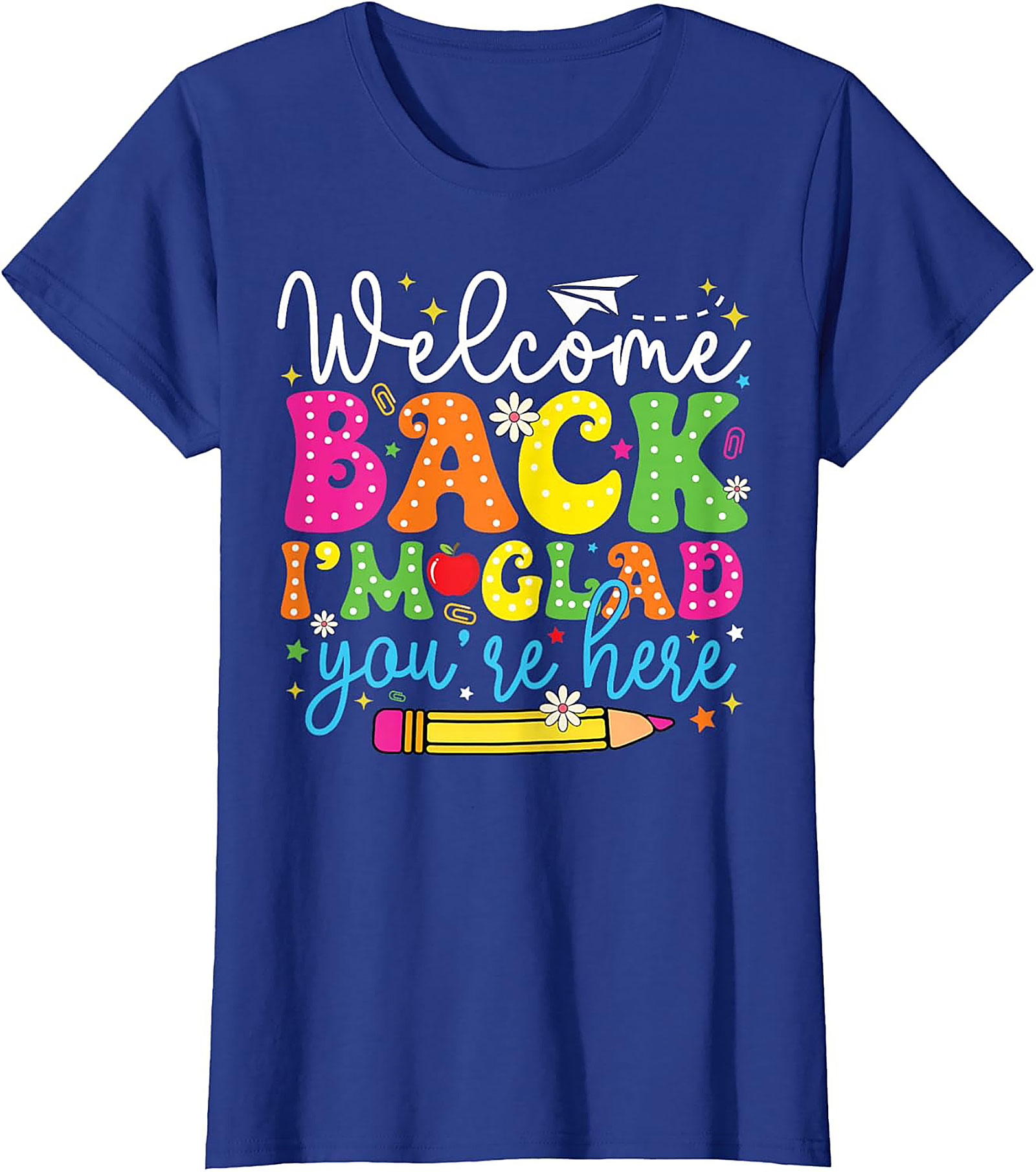 Teacher Welcome Back T-Shirt | Groovy First Day of School Graphic Tee