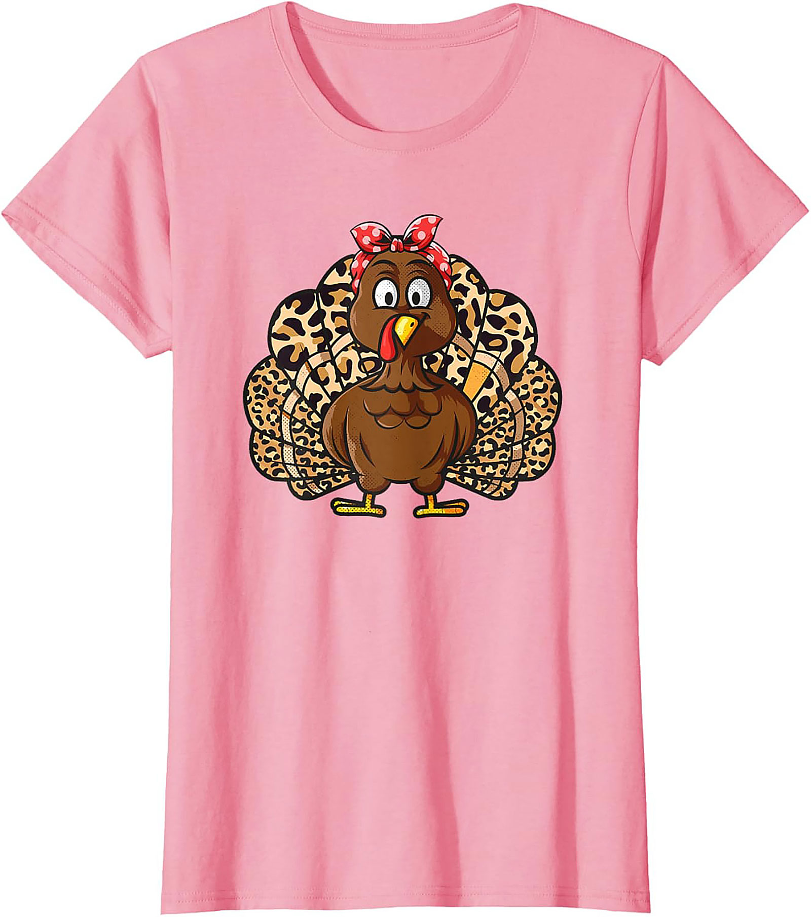  Leopard Print Turkey T-Shirt | Funny Thanksgiving Tee