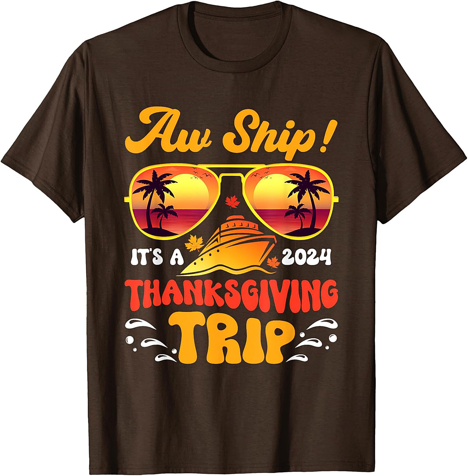 Funny Thanksgiving Cruise T-shirt 2024 | Trip Tee