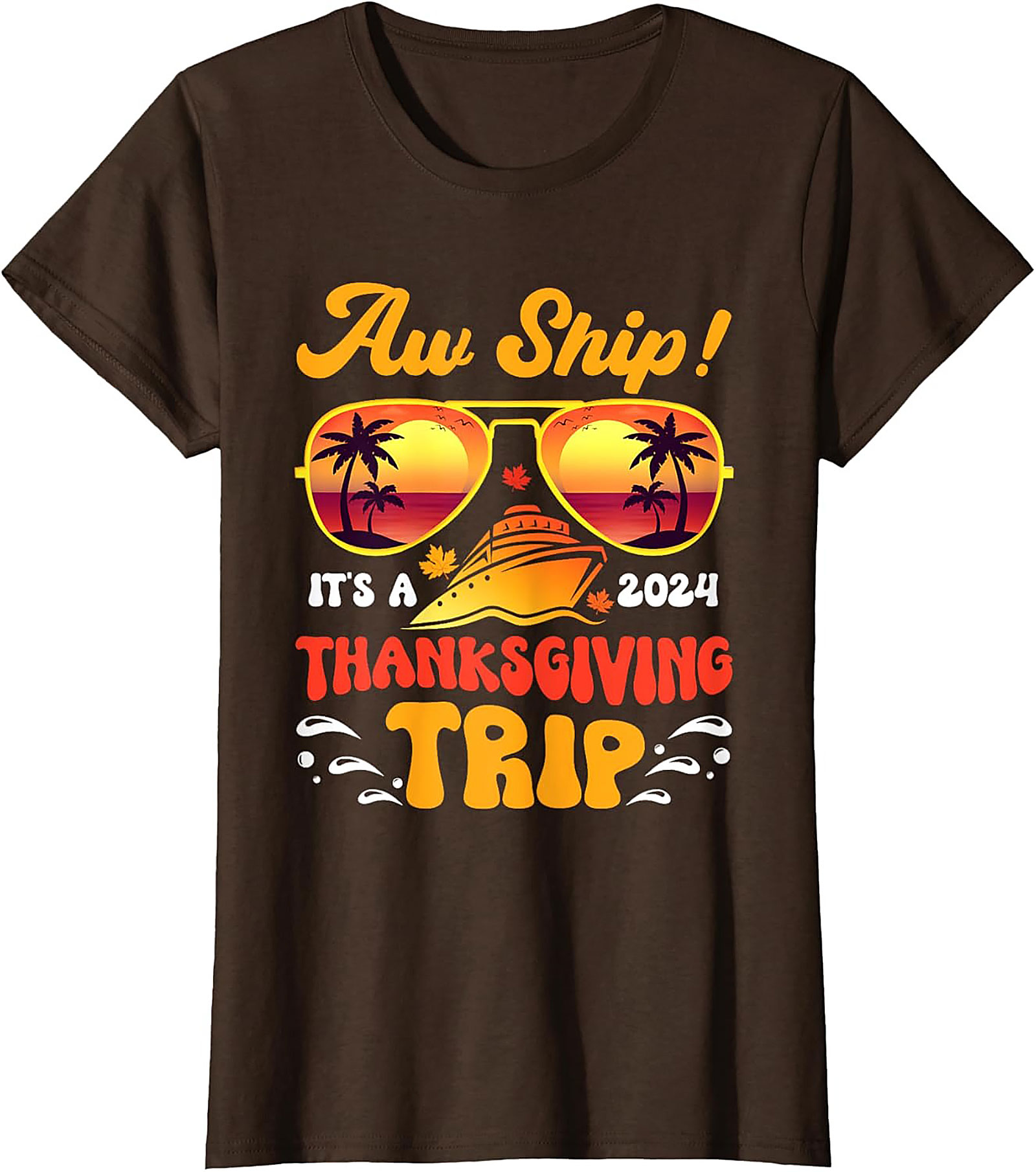 Funny Thanksgiving Cruise T-shirt 2024 | Trip Tee
