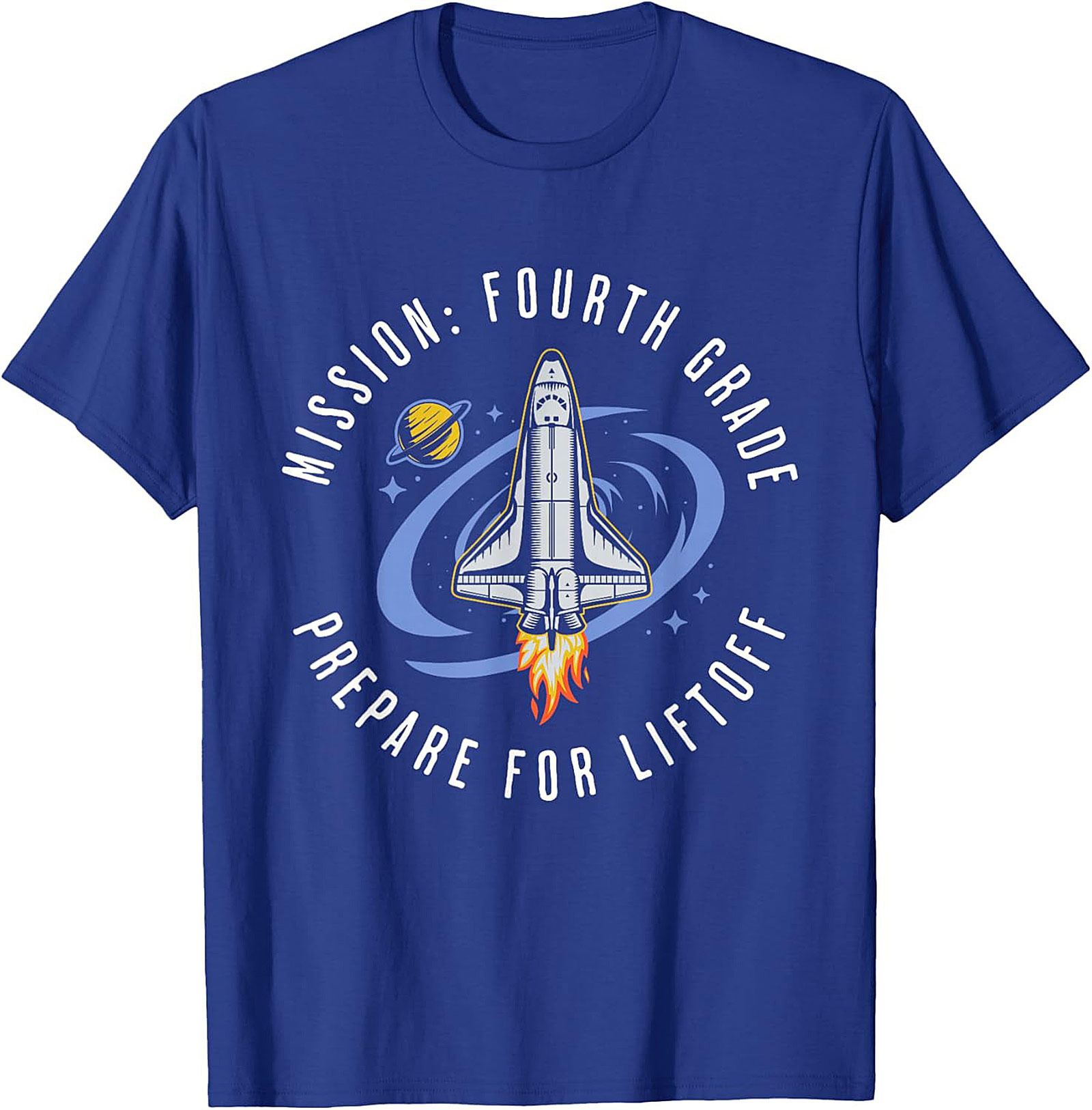 MISSION: FOURTH GRADE PREPARE FOR LIFTOFF GRAPHIC TEE