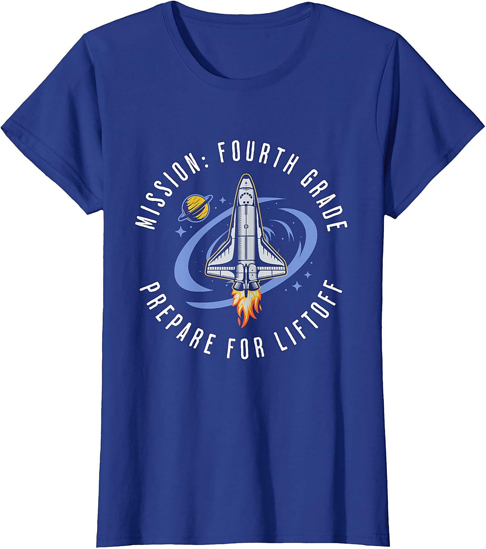 MISSION: FOURTH GRADE PREPARE FOR LIFTOFF GRAPHIC TEE