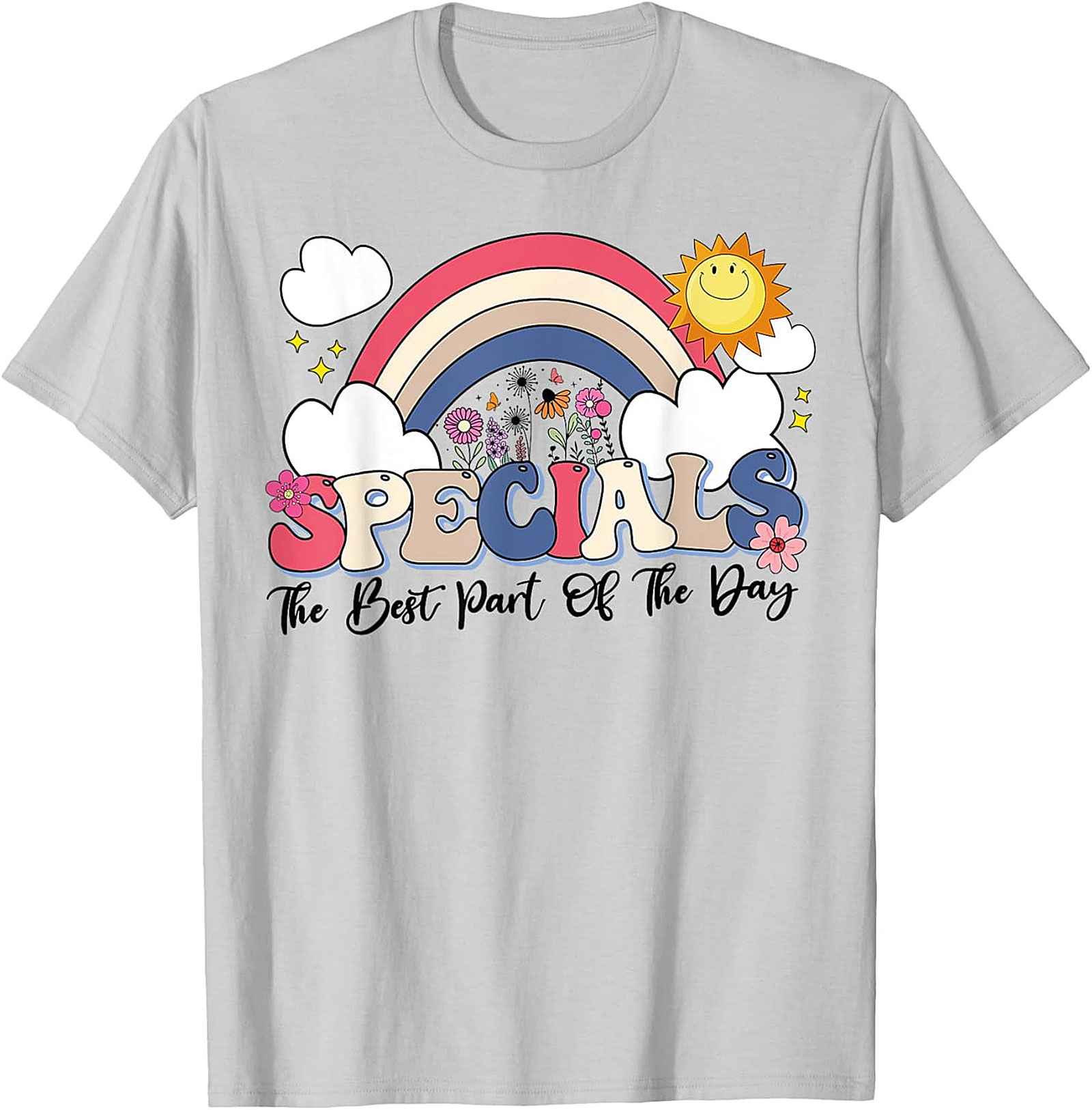 Groovy Specials Teacher T-shirt The Best Part of the Day Tee