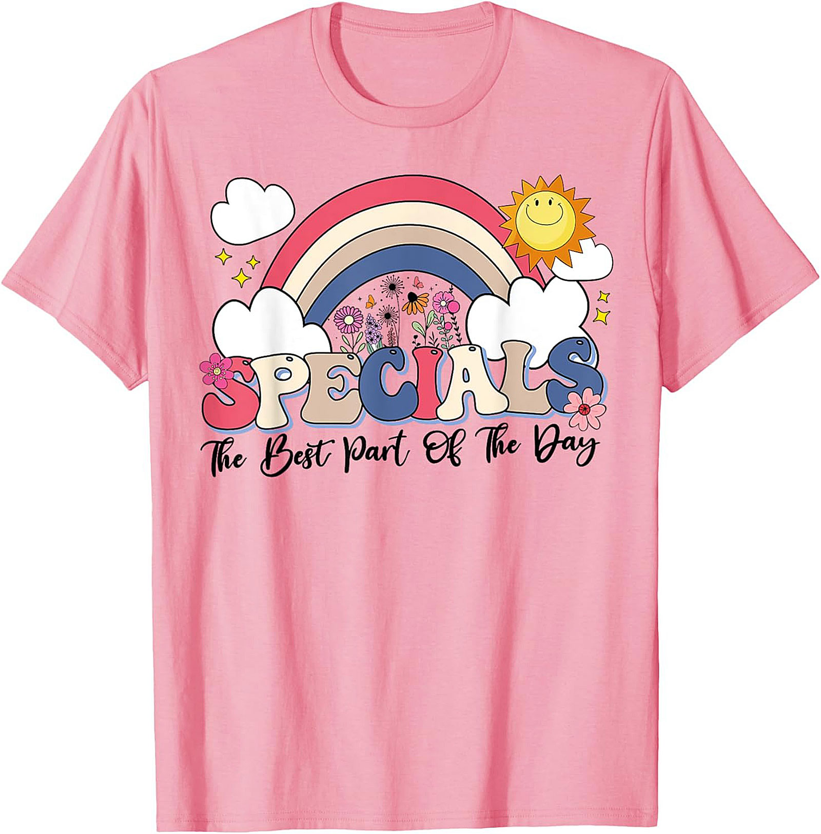 Groovy Specials Teacher T-shirt The Best Part of the Day Tee
