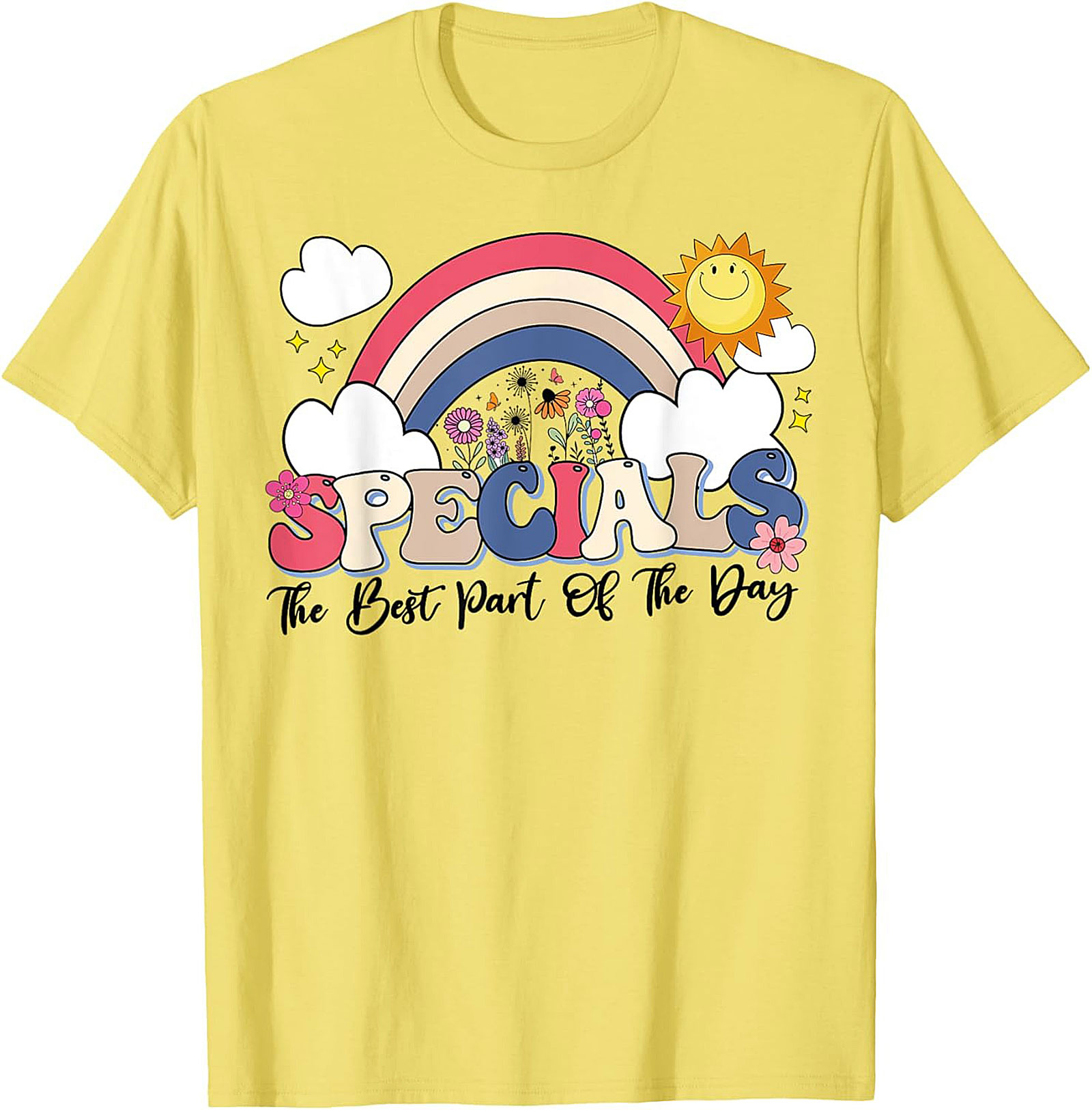 Groovy Specials Teacher T-shirt The Best Part of the Day Tee