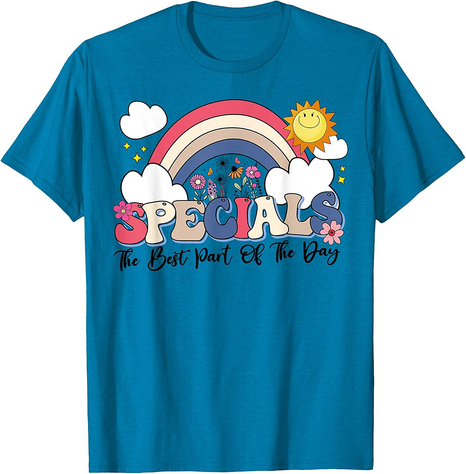 Groovy Specials Teacher T-shirt The Best Part of the Day Tee