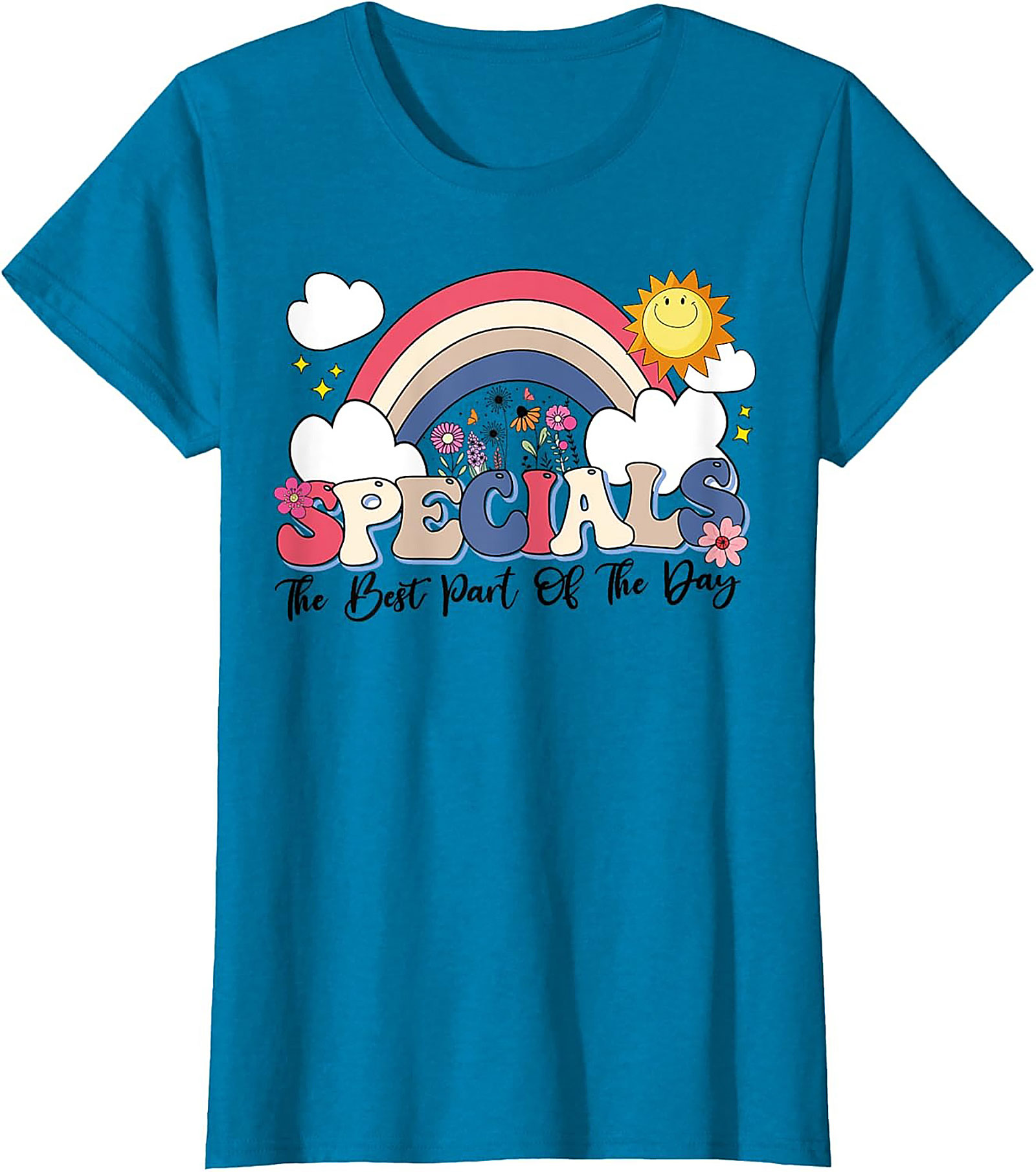 Groovy Specials Teacher T-shirt The Best Part of the Day Tee