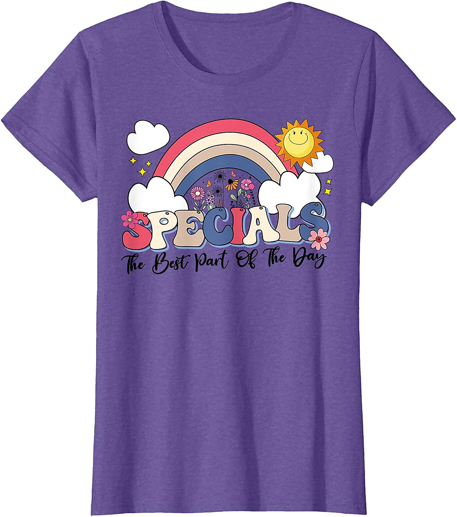 Groovy Specials Teacher T-shirt The Best Part of the Day Tee