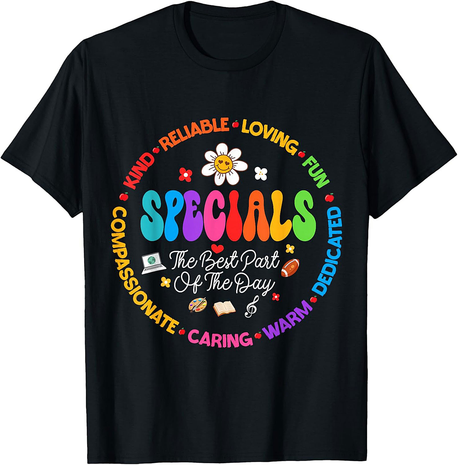 Specials Teacher T-Shirt Groovy Retro Graphic Tee