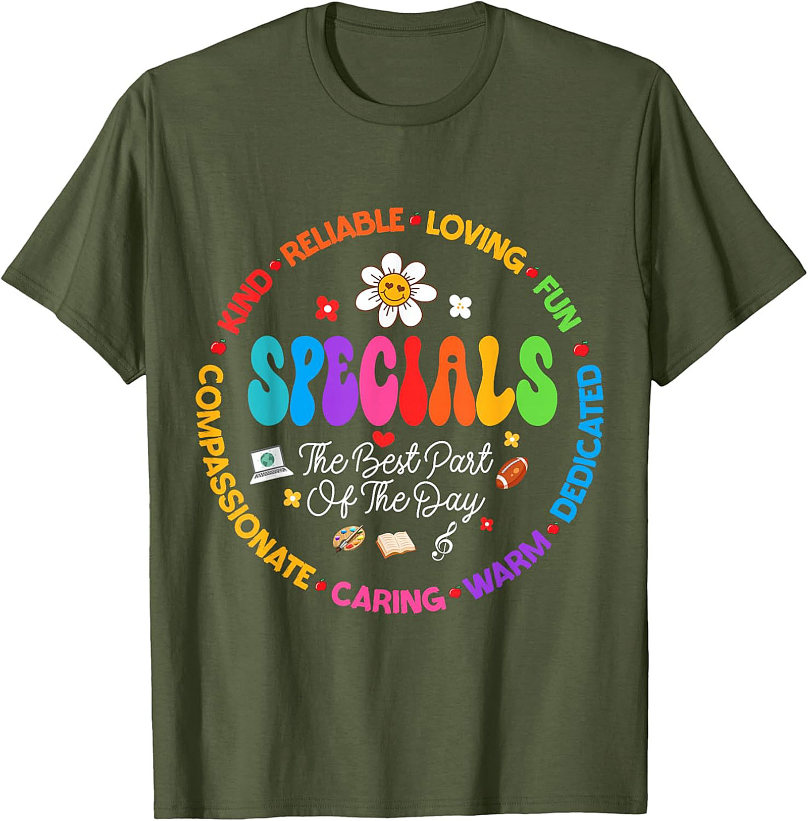 Specials Teacher T-Shirt Groovy Retro Graphic Tee