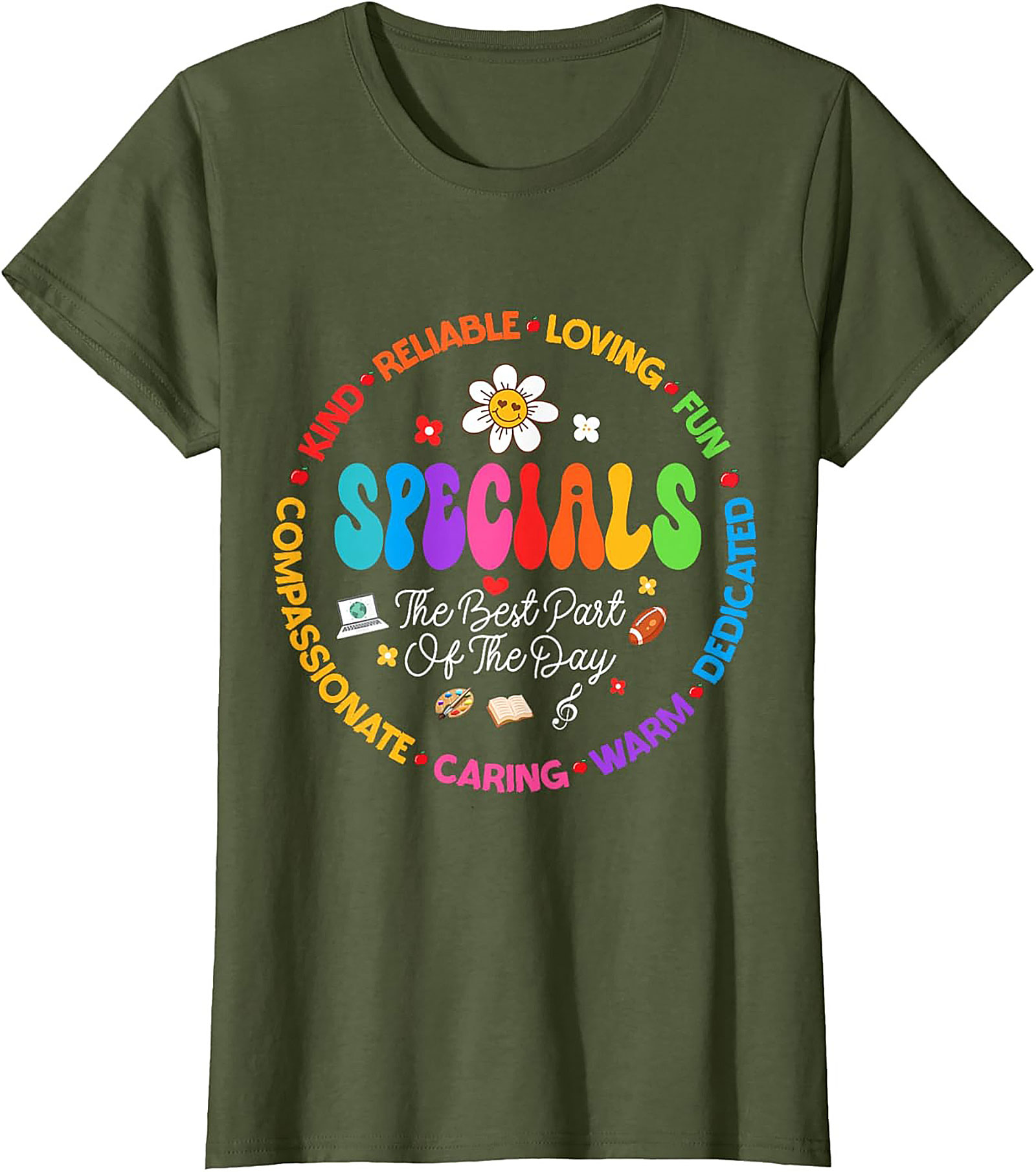 Specials Teacher T-Shirt Groovy Retro Graphic Tee