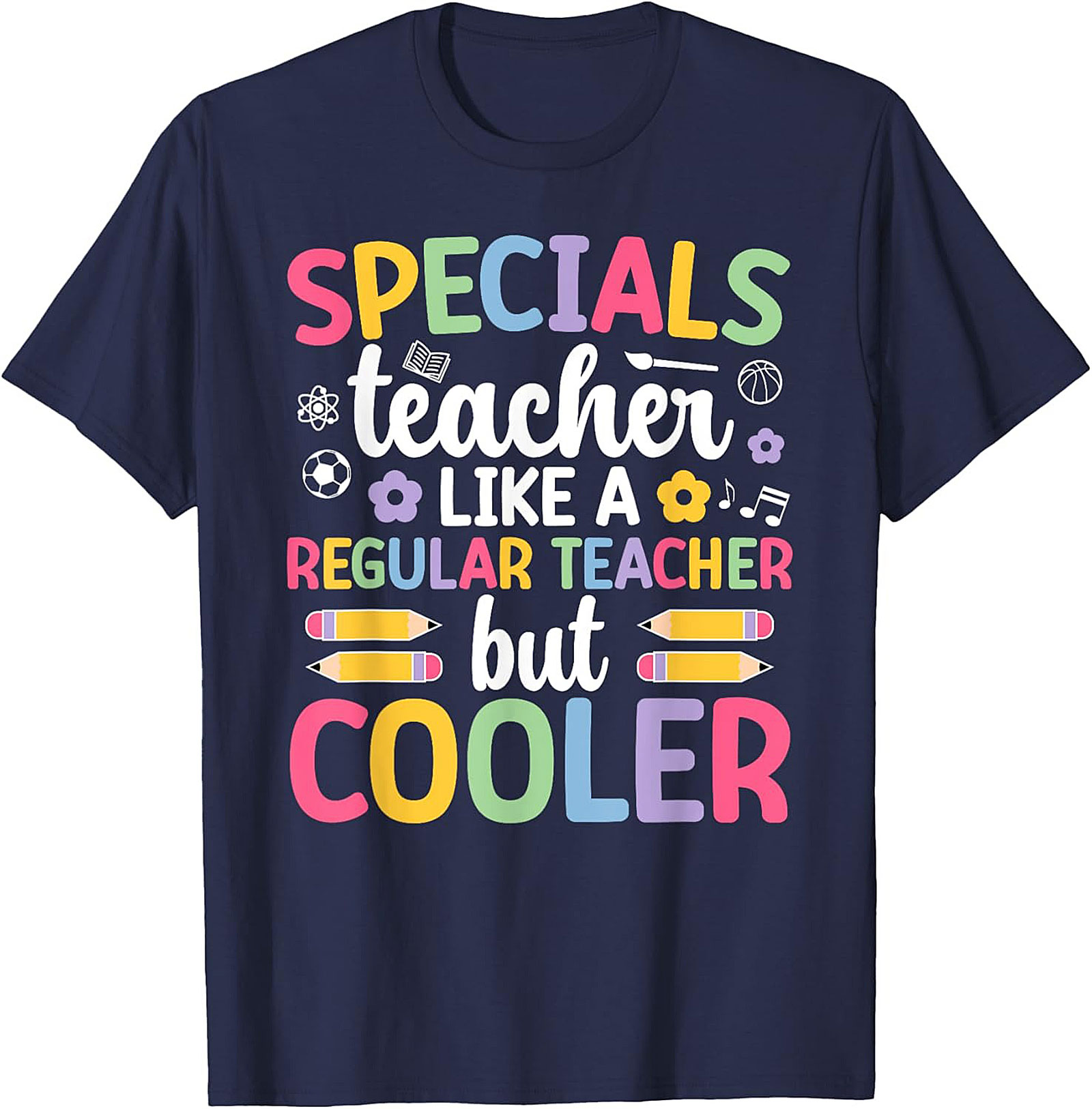  Specials Teacher But Cooler Funny Graphic Tee Gift