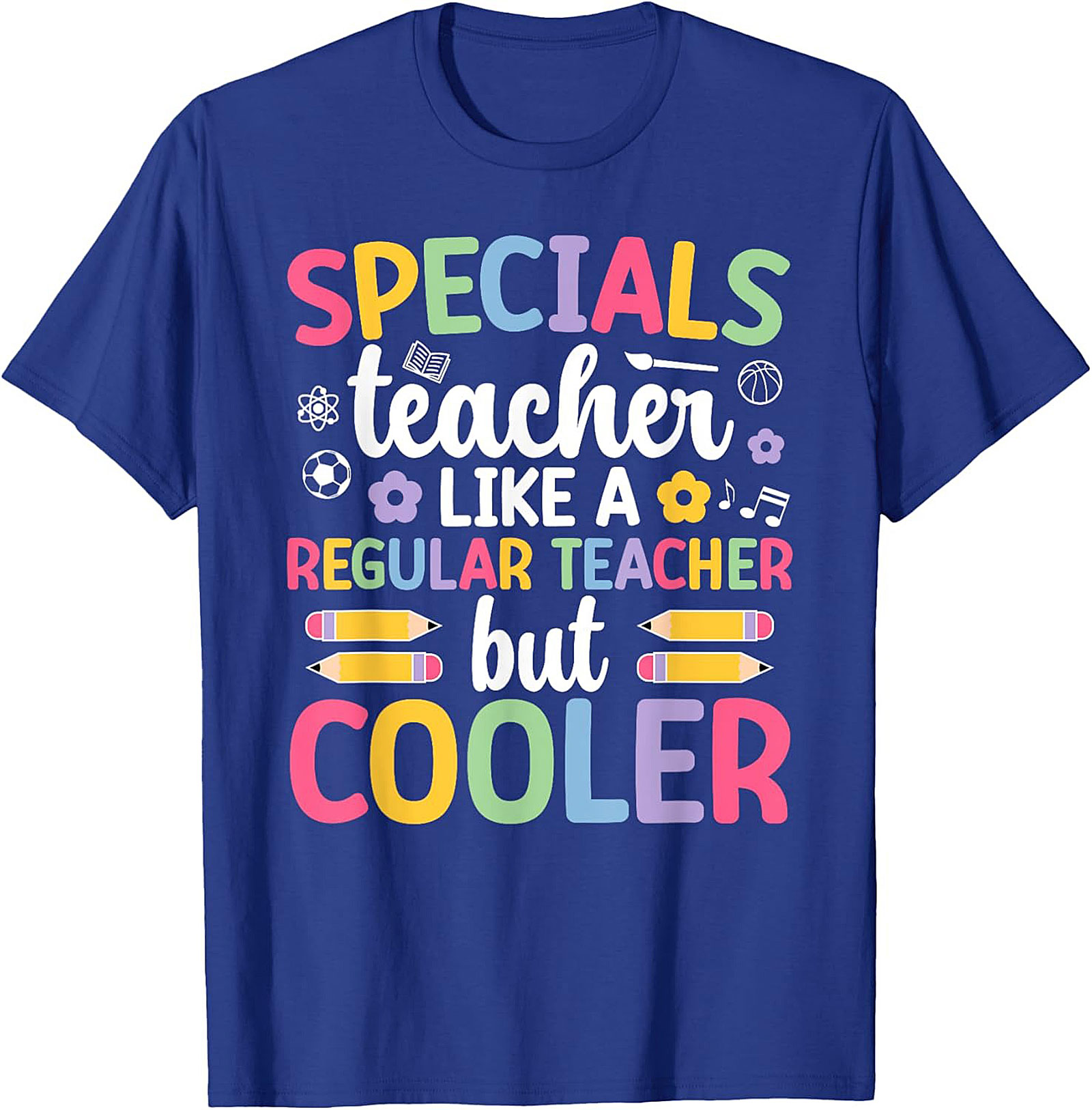  Specials Teacher But Cooler Funny Graphic Tee Gift