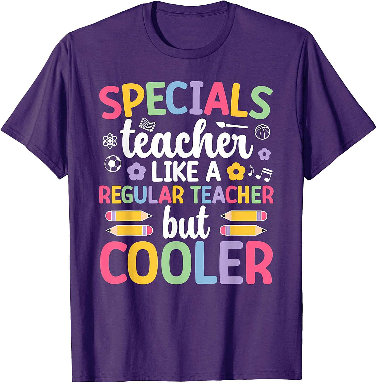  Specials Teacher But Cooler Funny Graphic Tee Gift