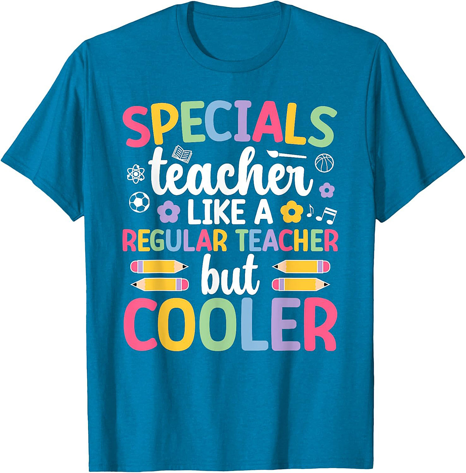  Specials Teacher But Cooler Funny Graphic Tee Gift