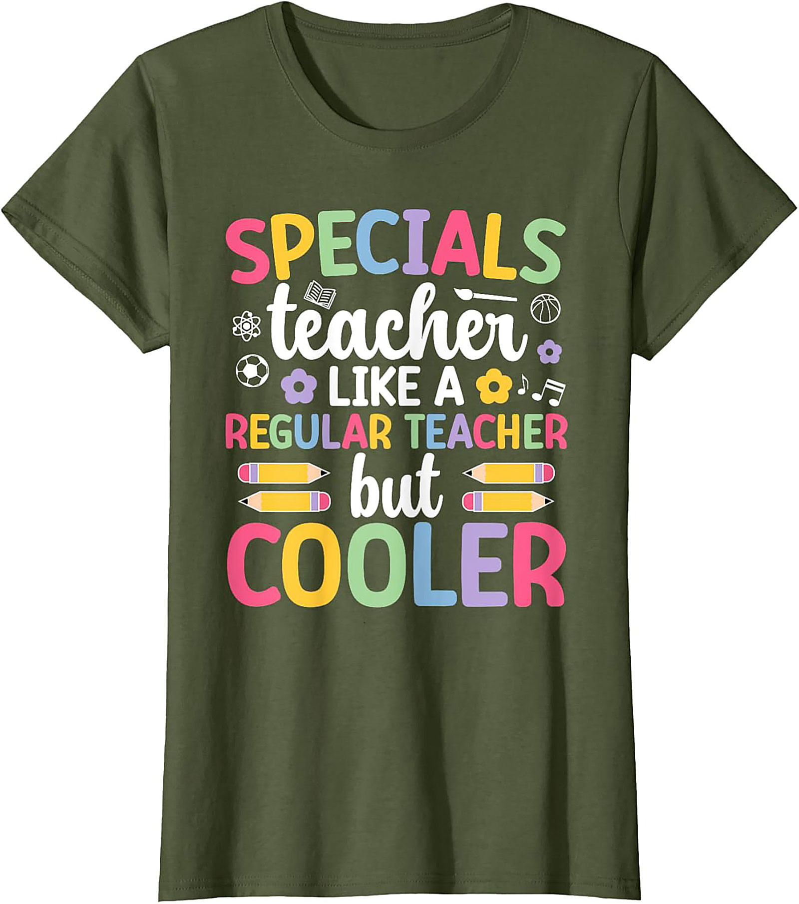  Specials Teacher But Cooler Funny Graphic Tee Gift