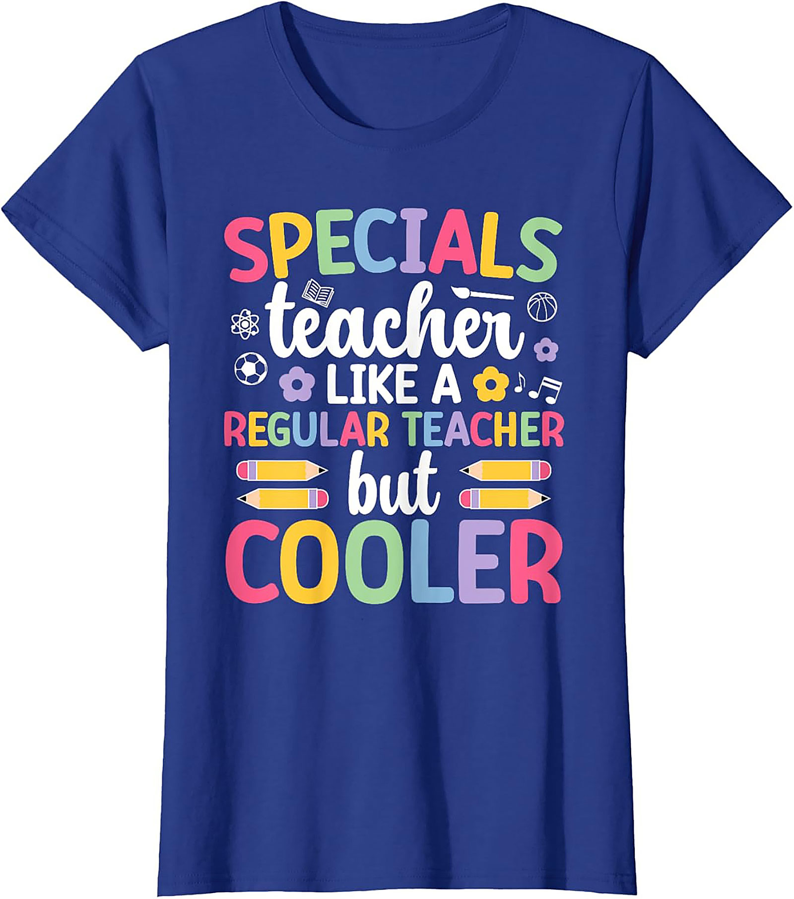  Specials Teacher But Cooler Funny Graphic Tee Gift