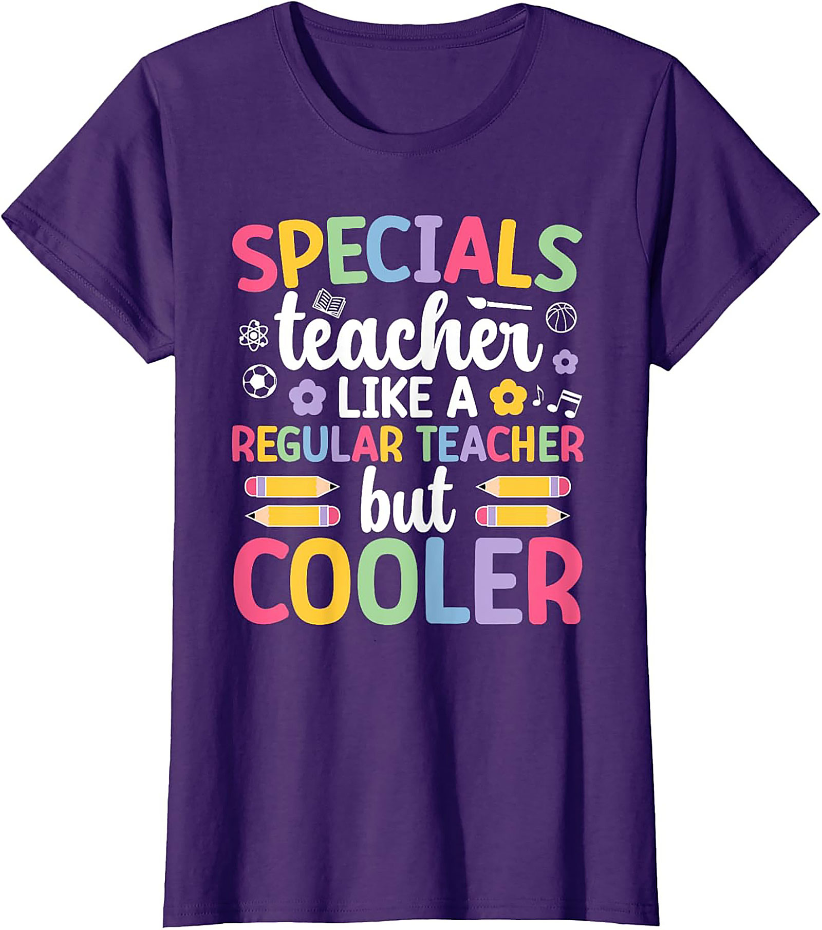  Specials Teacher But Cooler Funny Graphic Tee Gift