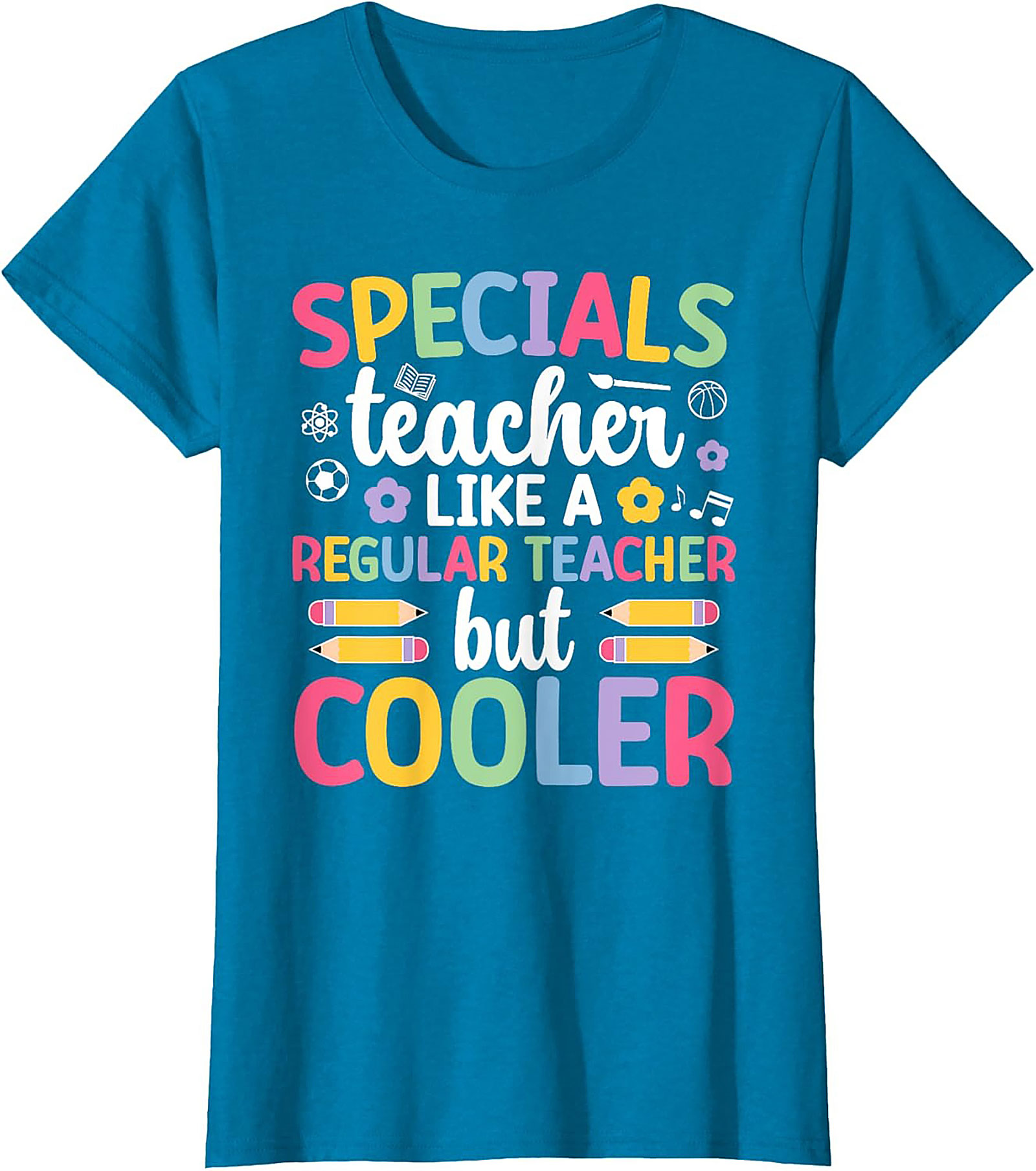  Specials Teacher But Cooler Funny Graphic Tee Gift