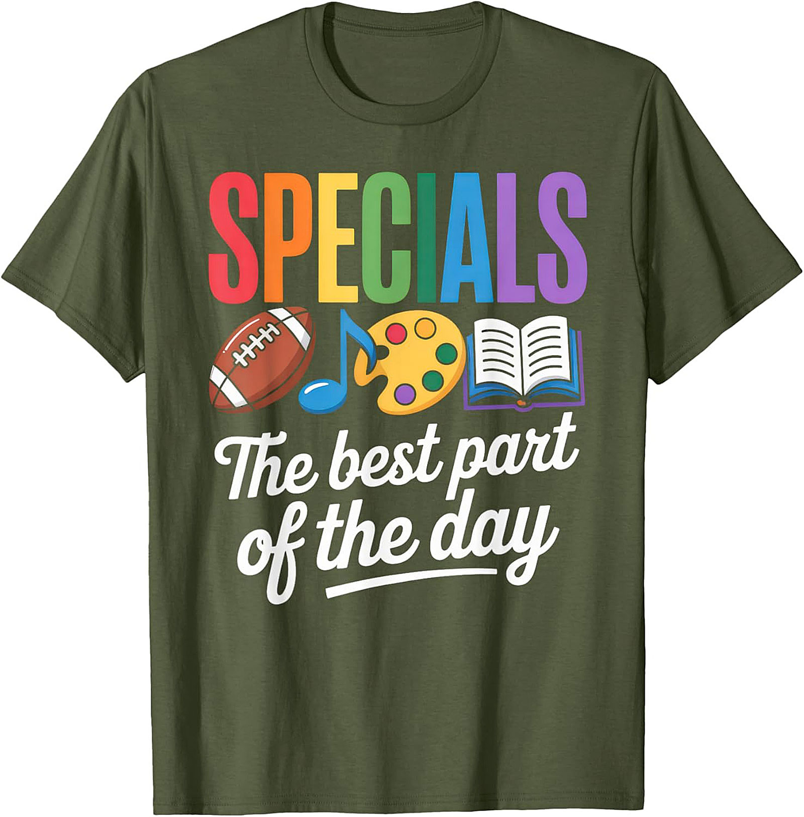 Specials Teacher T-Shirt The Best Part of the Day Tee