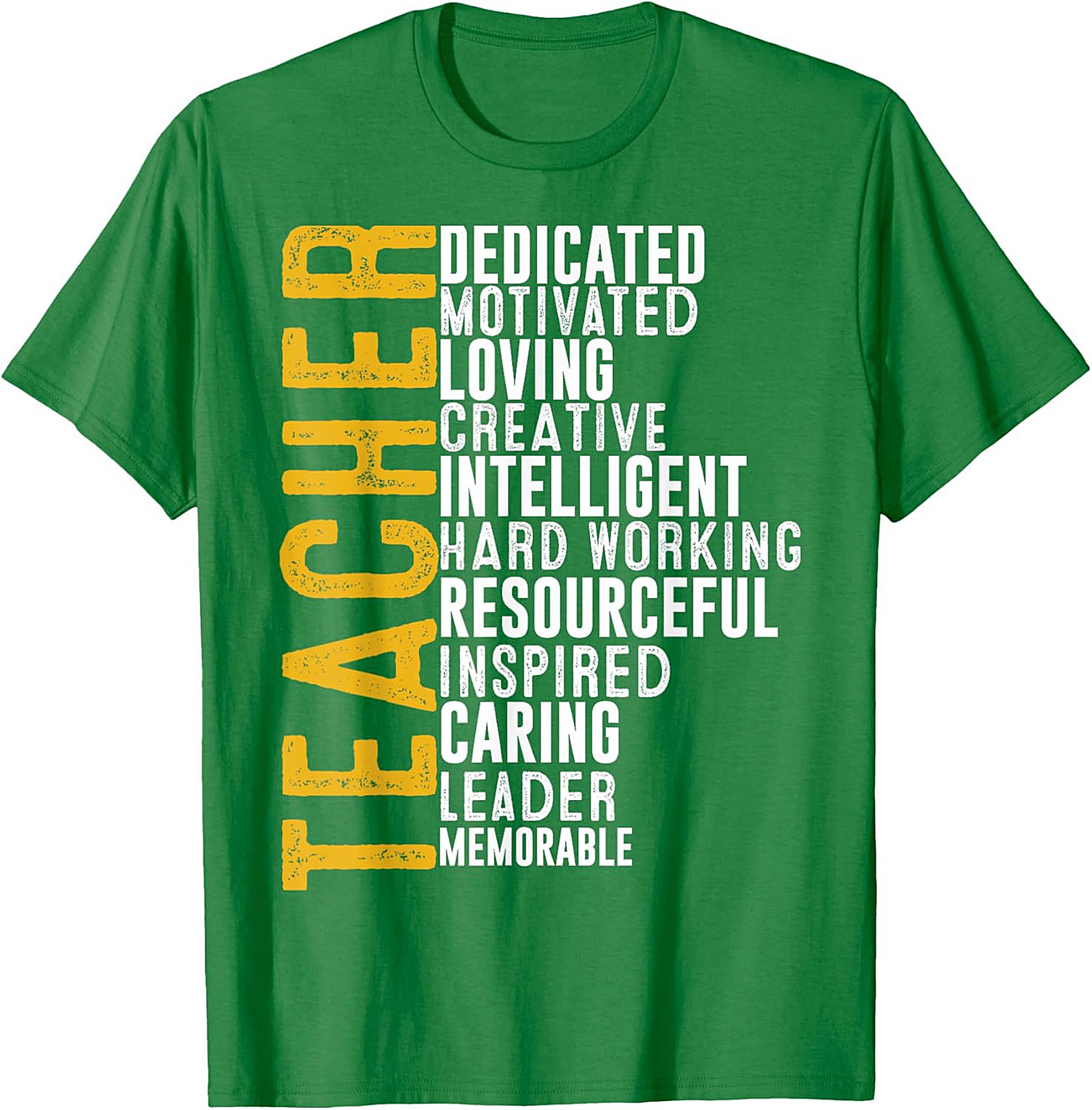 Teacher Acronym Graphic Tee Soft Cotton Unisex Shirt