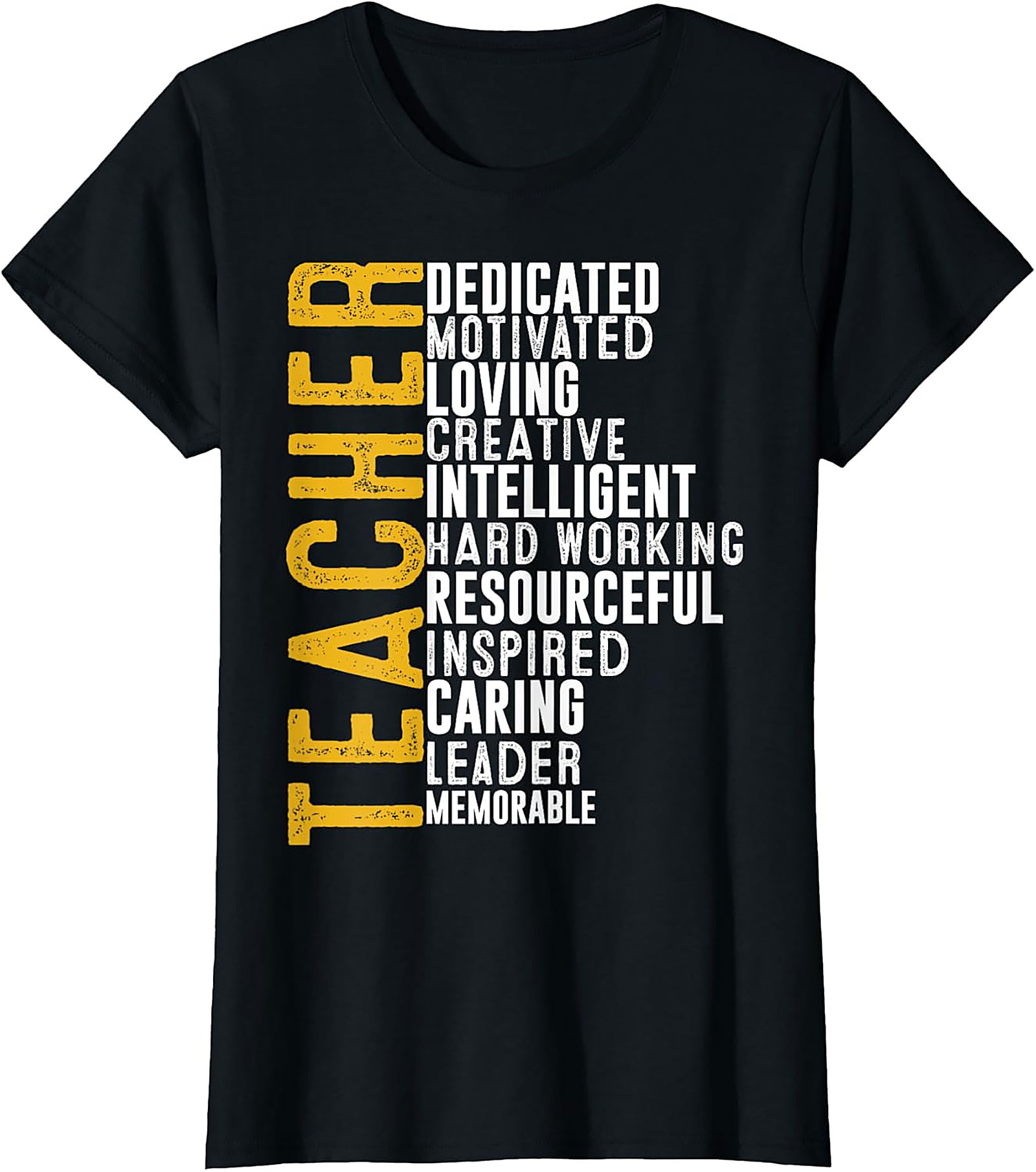 Teacher Acronym Graphic Tee Soft Cotton Unisex Shirt
